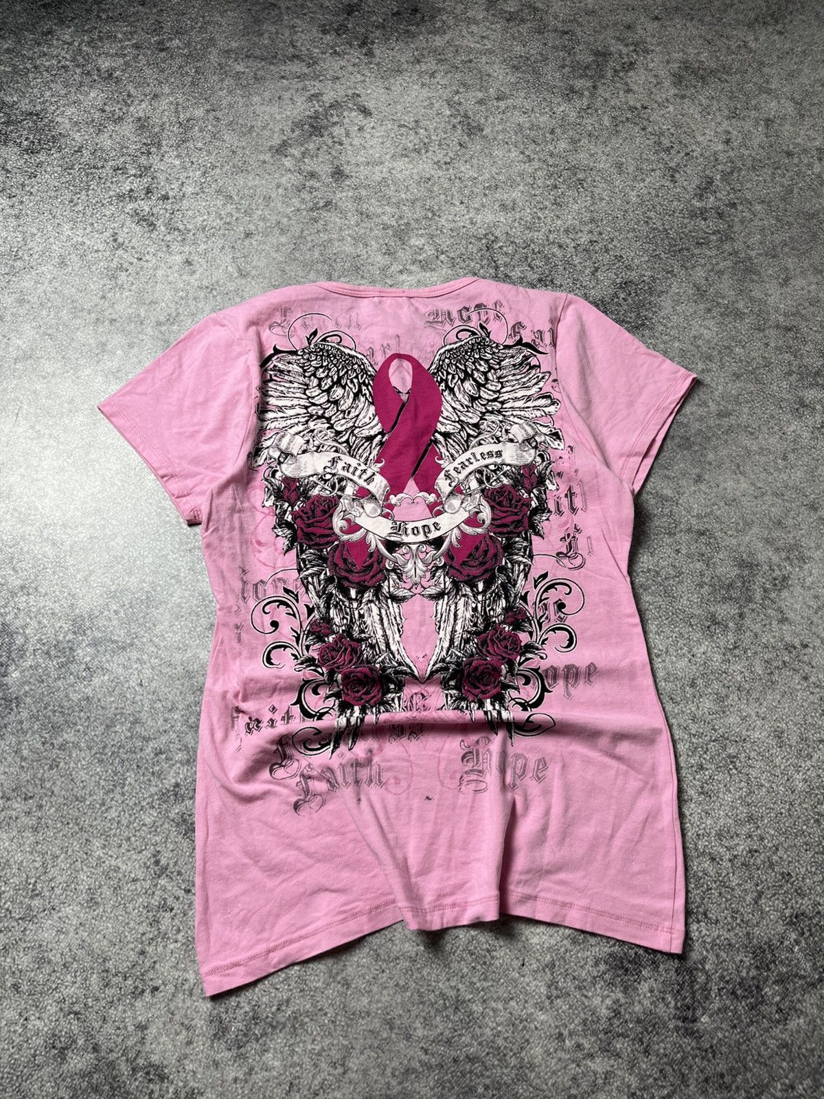 Hysteric Glamour 🔥 CRAZY HYSTERIC GLAMOUR LGB VIBE Y2K GOTHIC PUNK T SHIRT Size L / US 10 / IT 46 - 2 Thumbnail