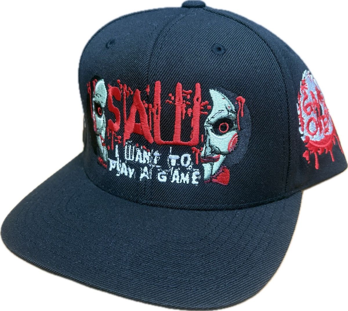 Other SAW “I Want To Play A Game” Horror Hat (DBRUZE Exclusive) Size ONE SIZE - 2 Thumbnail