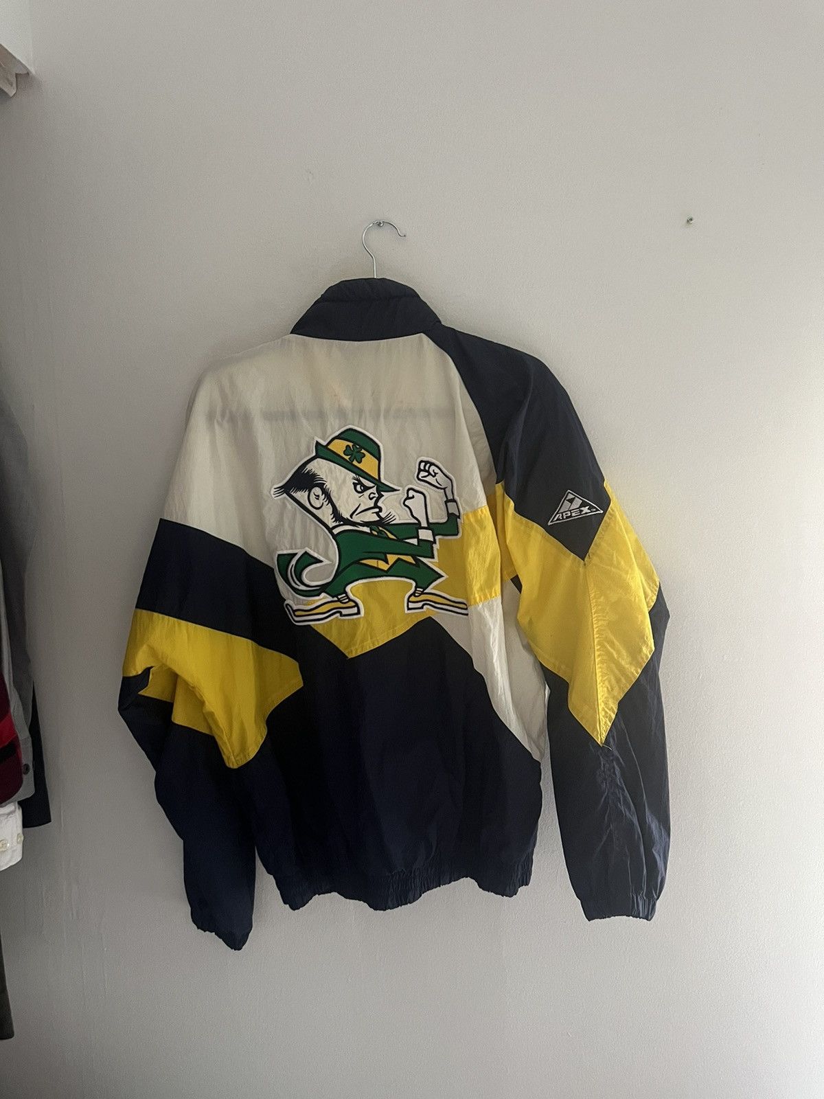 Apex × NCAA × Vintage Vintage apex notre dame jacket Size US M / EU 48-50 / 2 - 2 Thumbnail