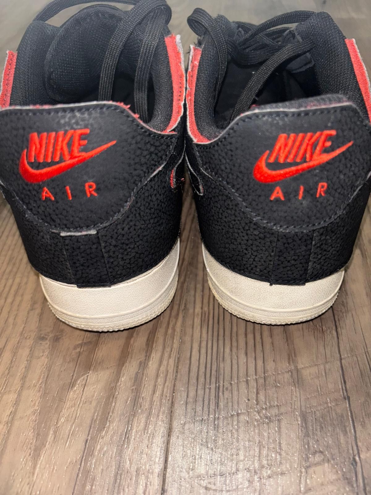 Nike Nike Air Force 1 Low 1/1 - Black Chile Red Size US 13 / EU 46 - 5 Thumbnail