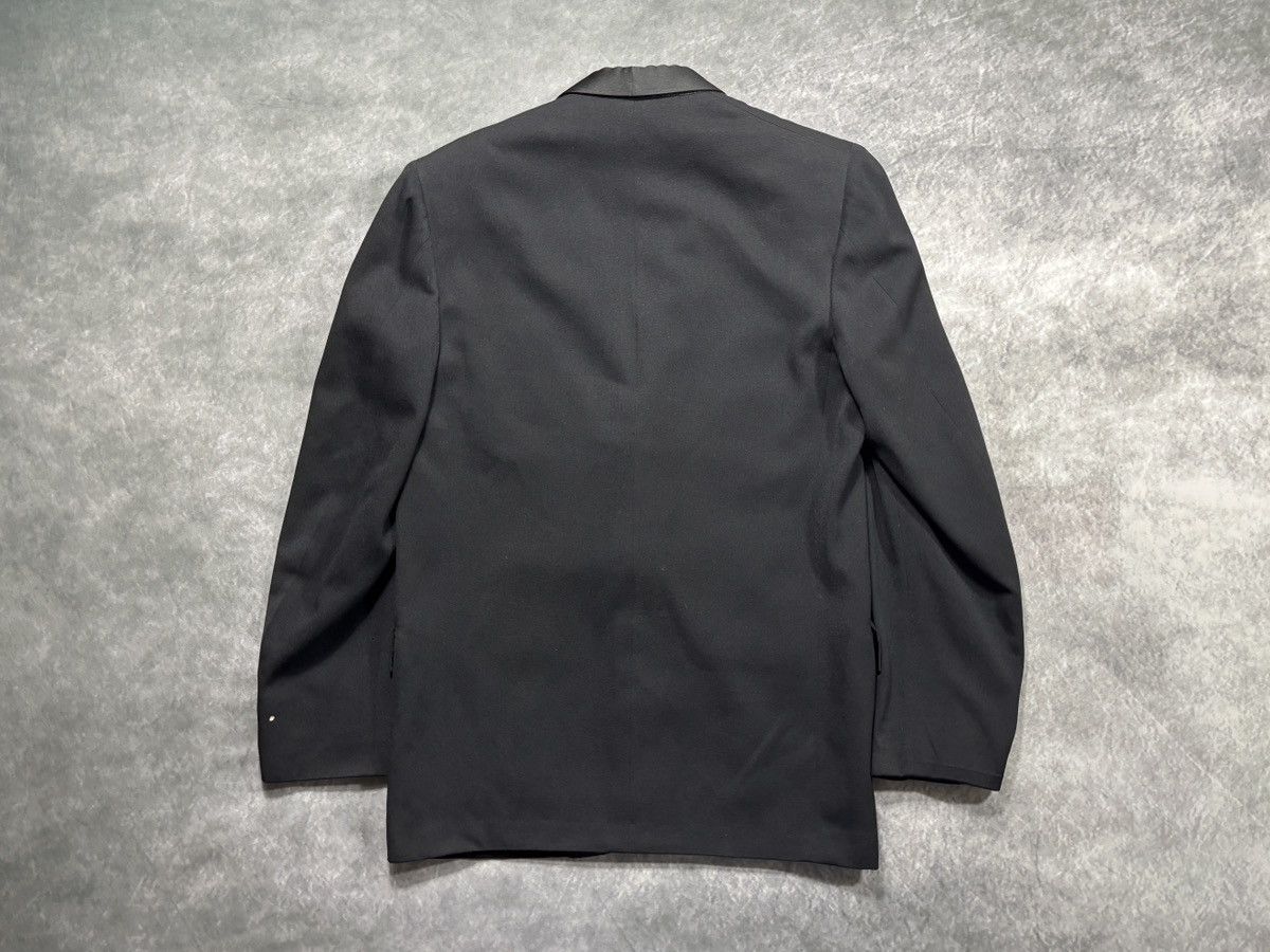 Givenchy 1950s Suit Jacket True Vintage Wool Blazer Tuxedo Heavy Size 40R - 14 Thumbnail