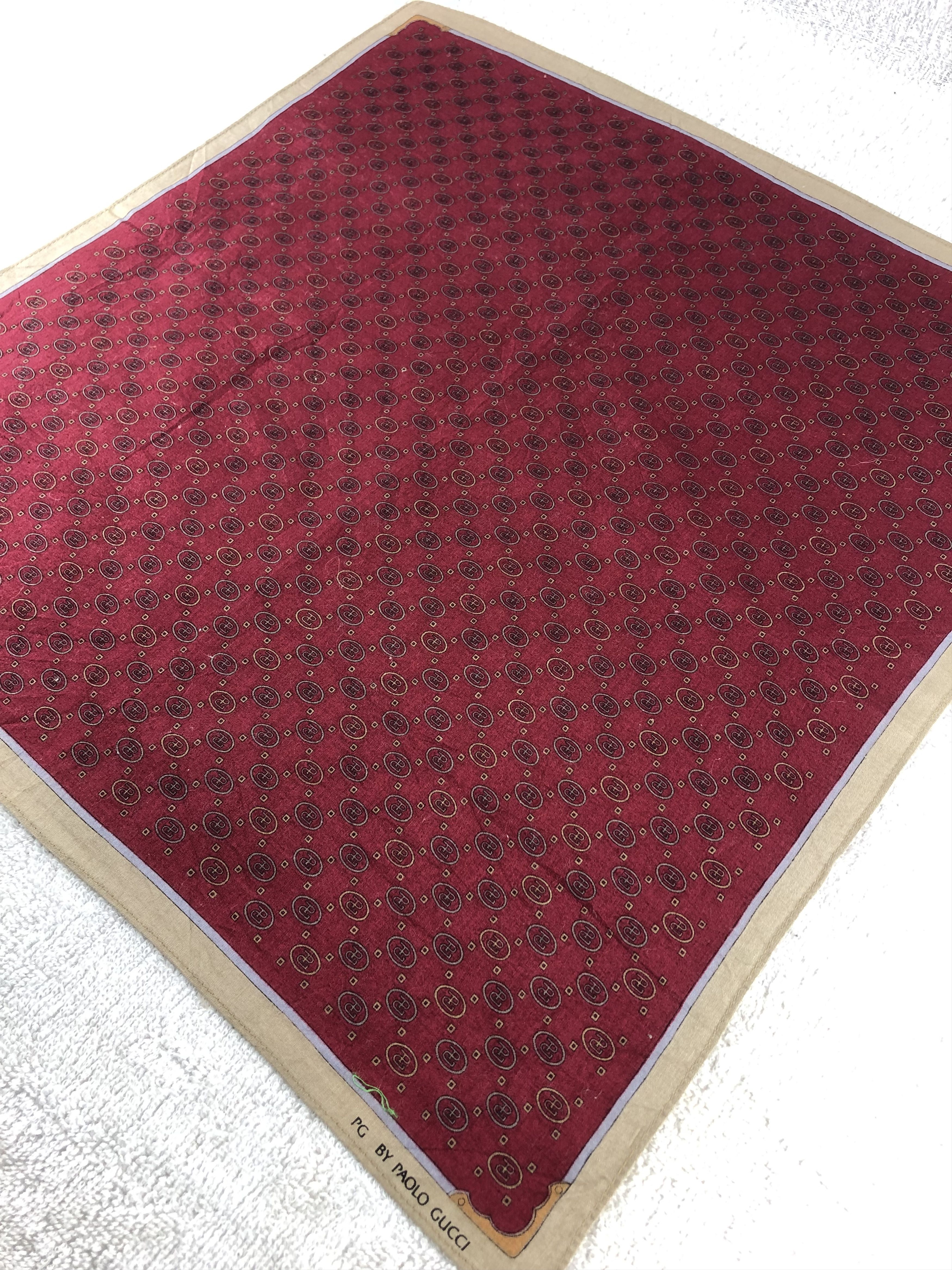 Paolo Gucci Paolo Gucci Handkerchief / Bandana / Neckerchief Size ONE SIZE - 4 Thumbnail