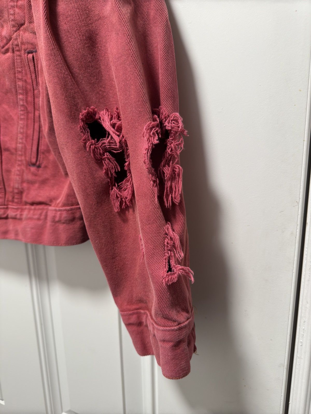 Levi's Dyed Distressed Type 3 Denim Jacket Size US M / EU 48-50 / 2 - 6 Thumbnail