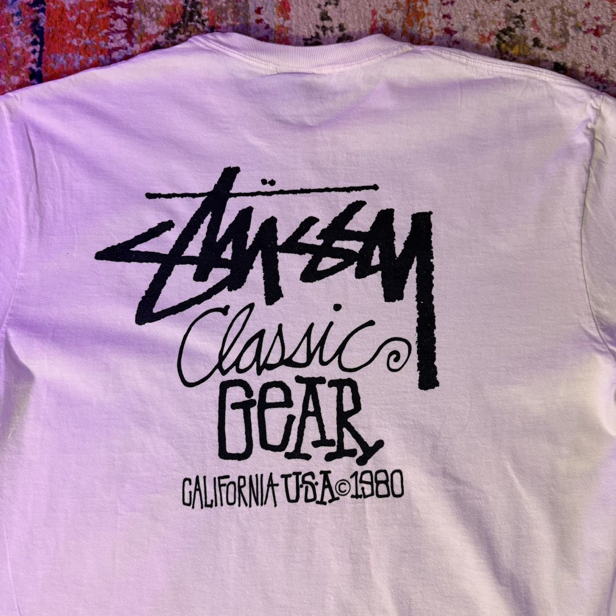 Stussy STUSSY “CLASSIC GEAR” TEE Size US XL / EU 56 / 4 - 2 Thumbnail