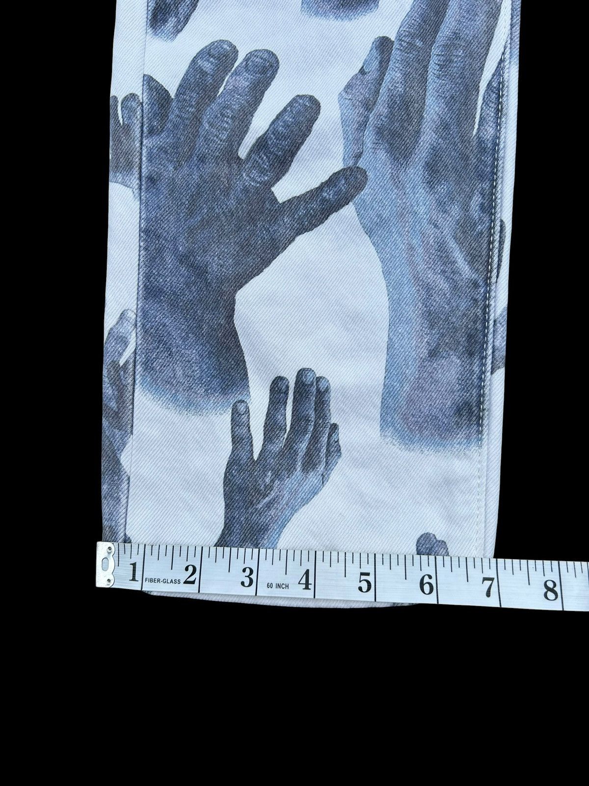 DENIM TEARS × Levi's Denim Tears x Levi's 501 Indigo Hands Denim Jeans Size US 30 / EU 46 - 24 Thumbnail