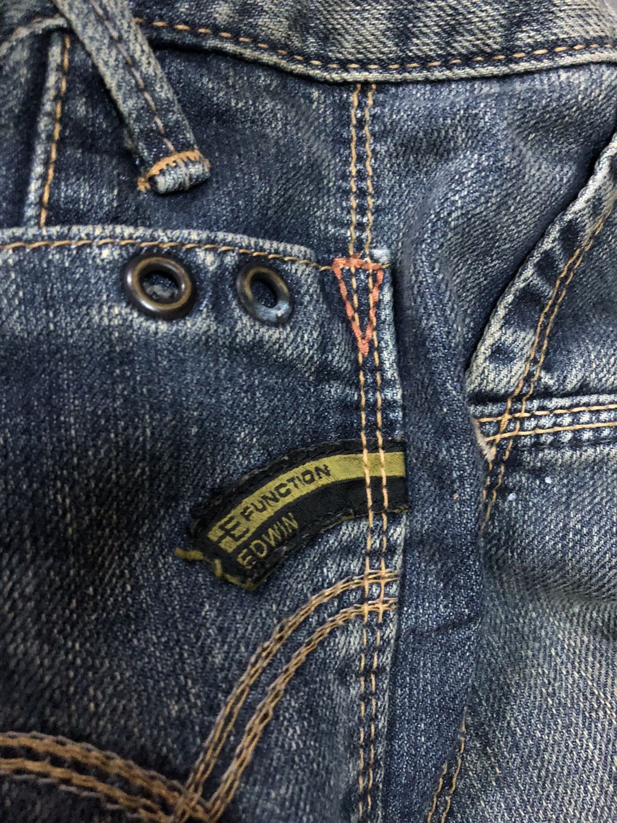 Edwin × If Six Was Nine × Le Grande Bleu (L.G.B.) Edwin Rusty mud max fatique denim pants Size US 30 / EU 46 - 3 Thumbnail