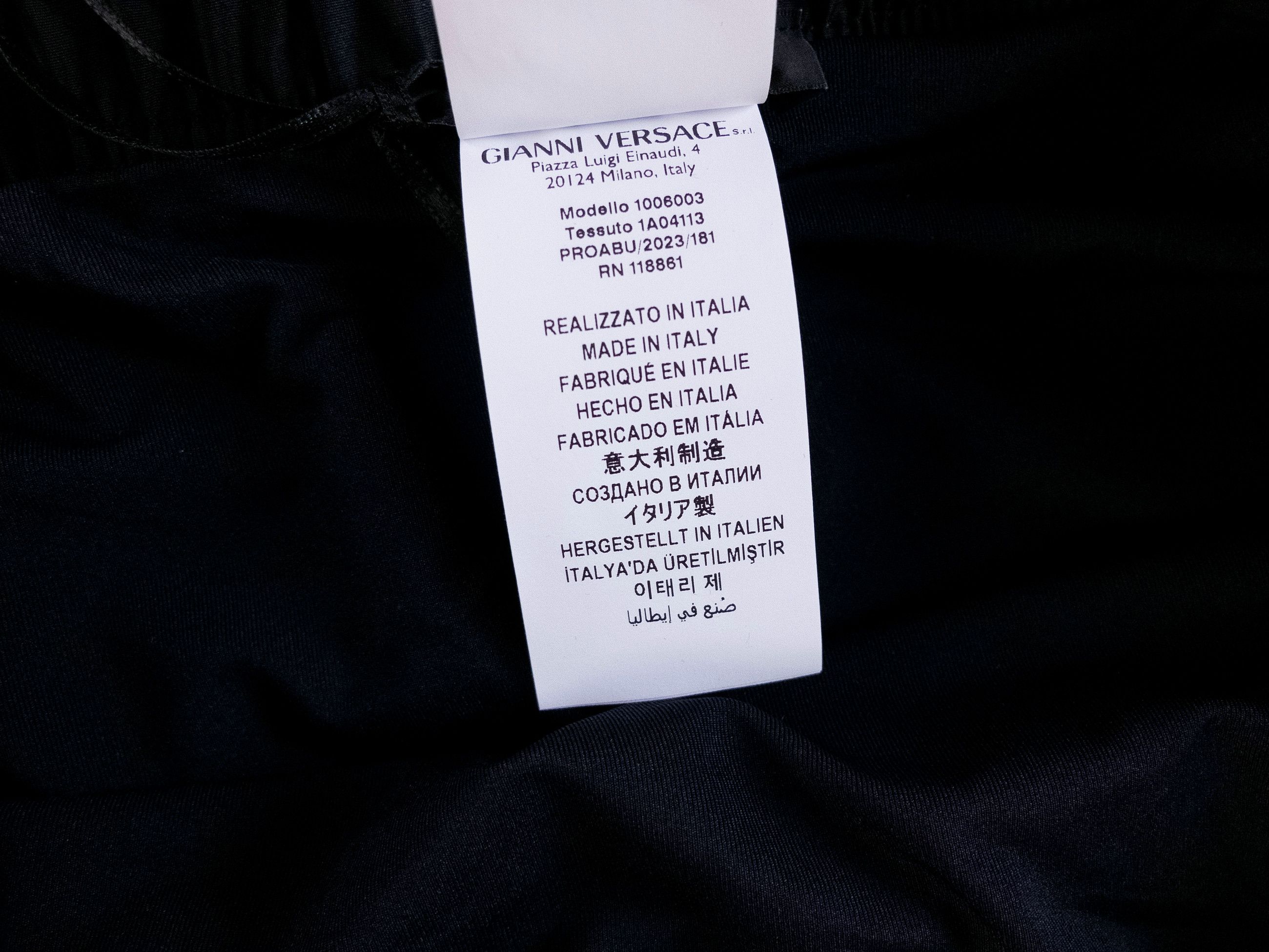 Versace VERSACE black Medusa logo swim shorts 4 Medium trunks Size US 32 / EU 48 - 7 Thumbnail