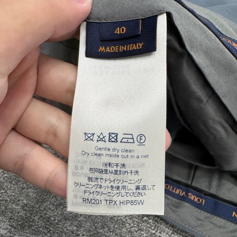 Louis Vuitton Louis Vuitton Blue slacks pants Nextarrow-2505 Size US 40 / EU 56 - 3 Thumbnail
