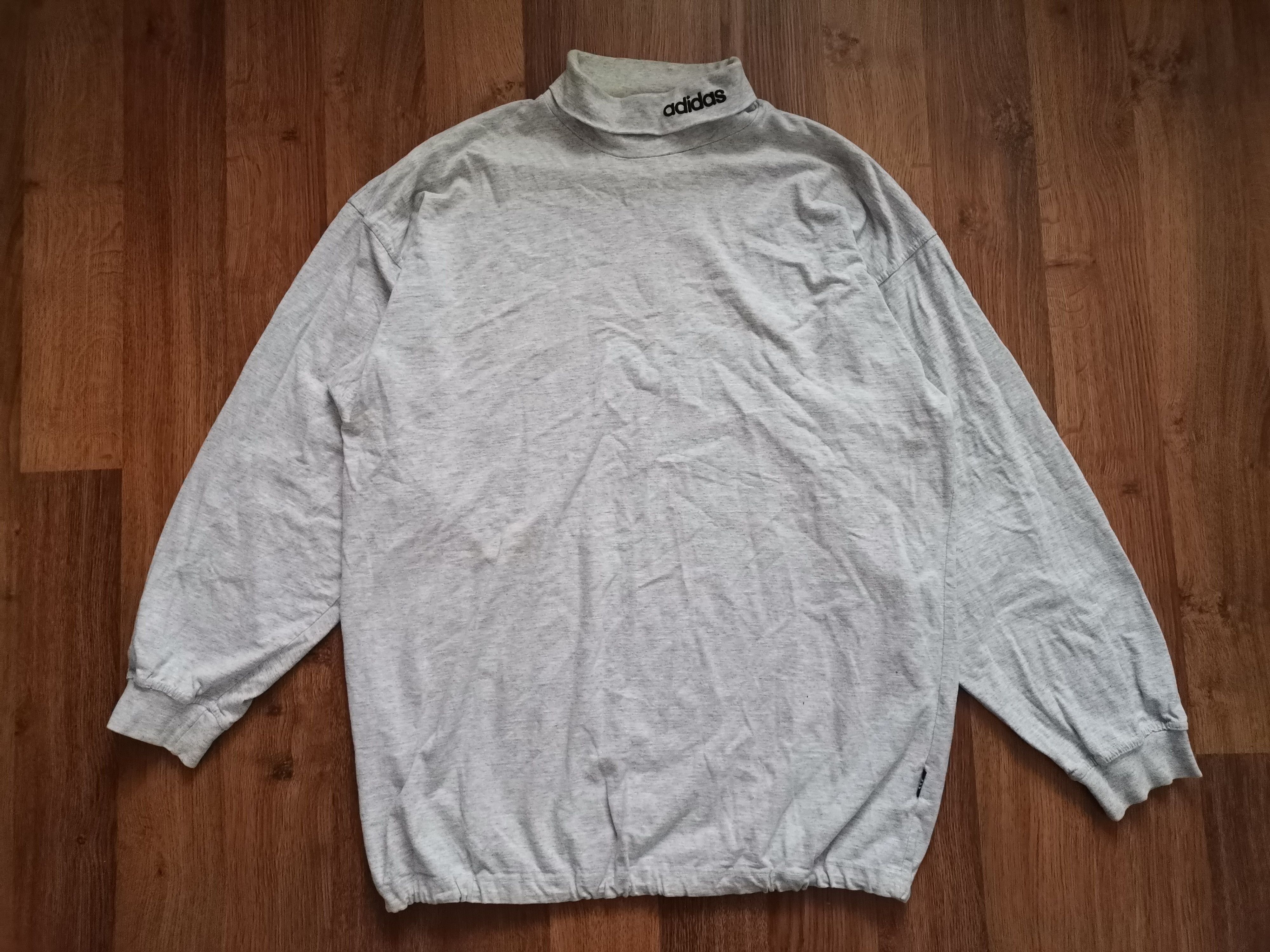 Adidas Vintage Adidas Turtleneck Sweatshirt Size US XL / EU 56 / 4 - 1 Thumbnail
