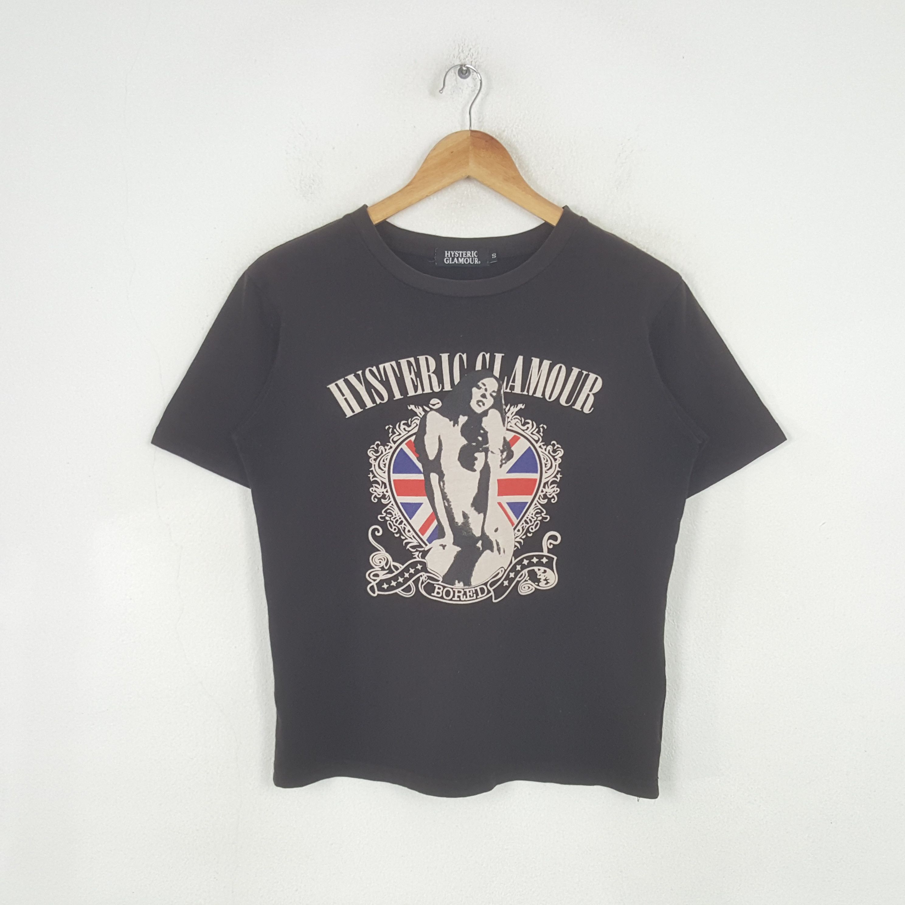 Hysteric Glamour Vintage Hysteric Glamour Keep Britain Sexy Tshirt C301N32 Size US S / EU 44-46 / 1 - 1 Thumbnail