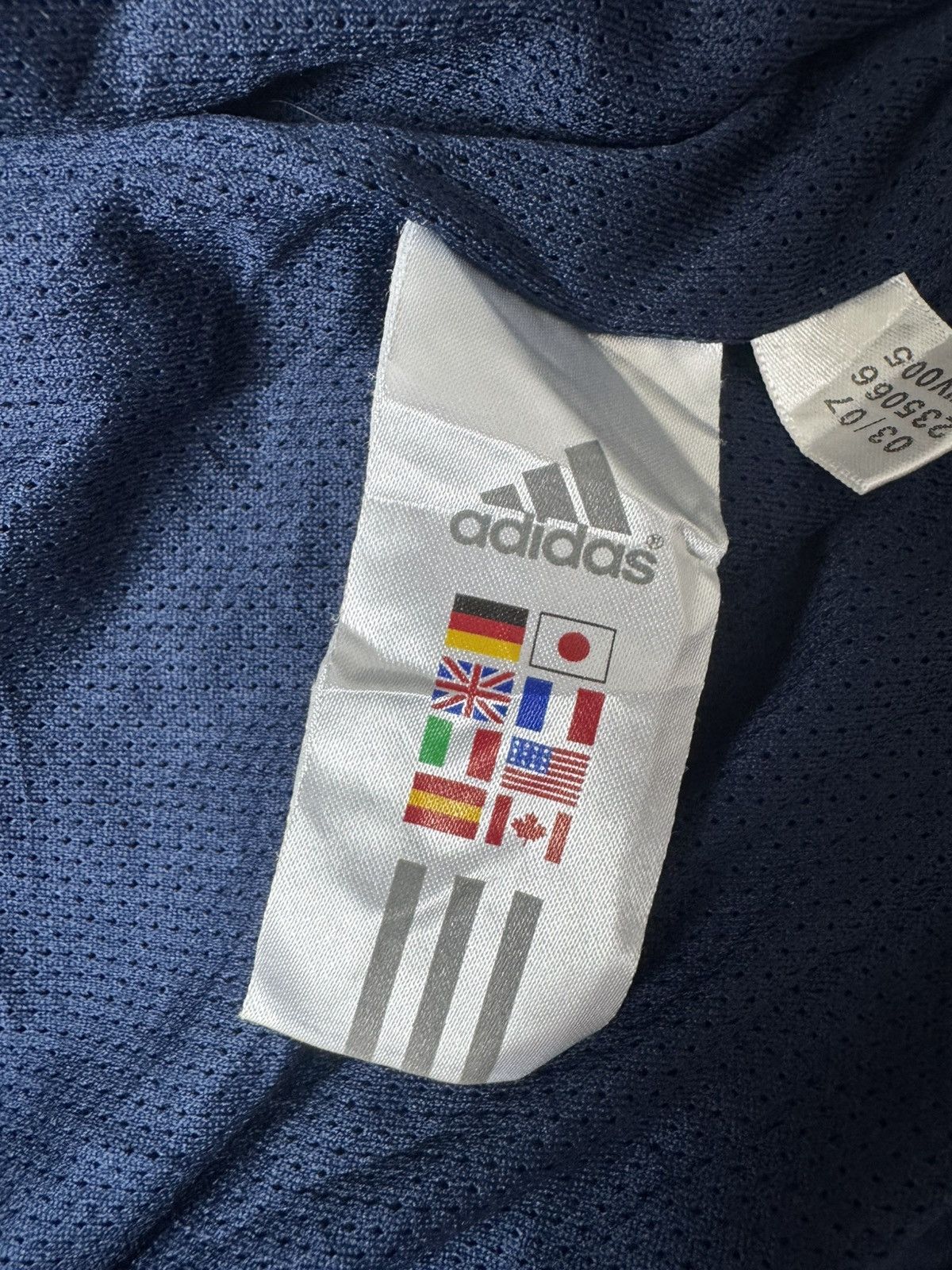 Adidas Adidas x New York Yankees Windbreaker—Rare Vintage 2007 Navy Size US L / EU 52-54 / 3 - 7 Thumbnail