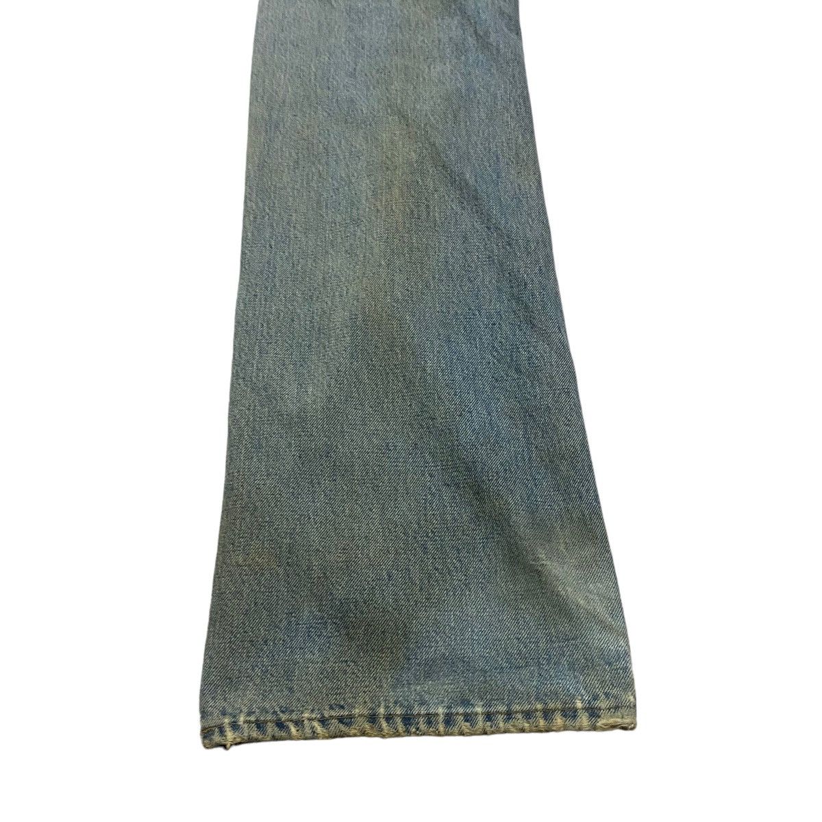 wjk WjK Thrashed Dirt Washed Selvedge Jeans Size US 31 - 15 Thumbnail