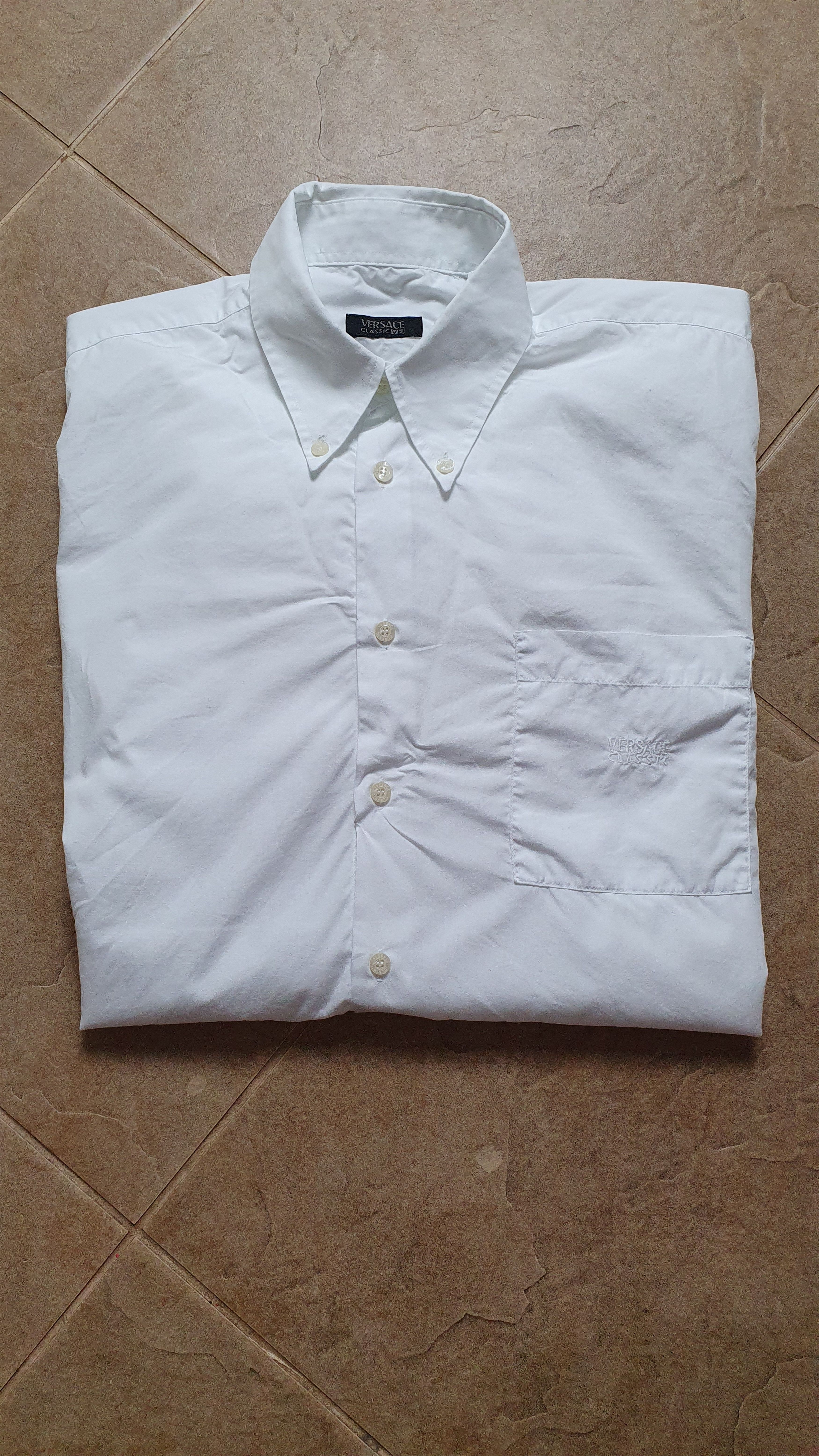 Versace Shirt Versace Classic Gianni Versace shirts White Size L Size US L / EU 52-54 / 3 - 16 Thumbnail