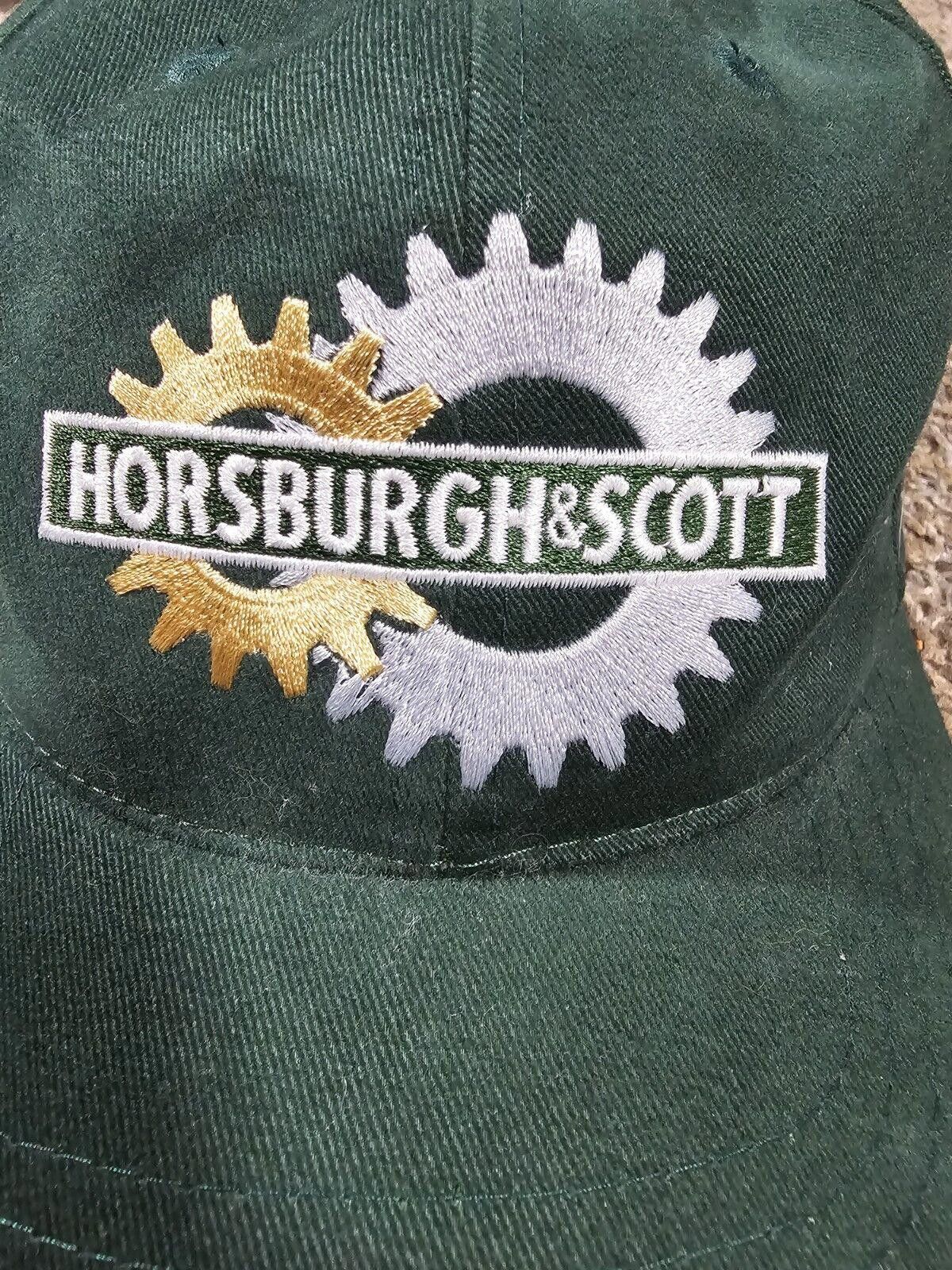 Designer Horsburgh & Scott Green Strapback Cap Hat Adjustable Size ONE SIZE - 3 Thumbnail