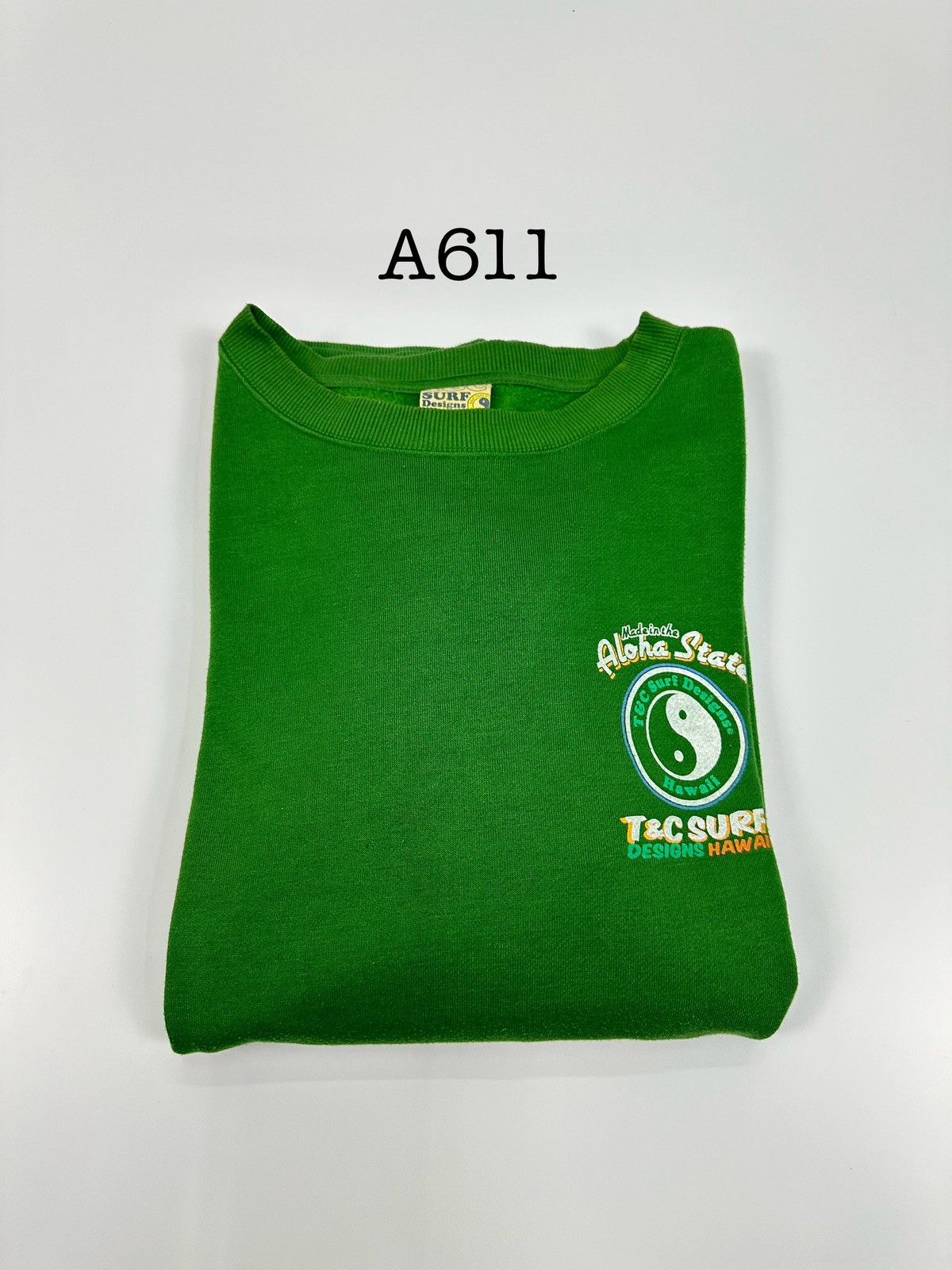 Sun Surf Vintage 90sT&C Surf Aloha State Crewneck A611 Size US XL / EU 56 / 4 - 12 Thumbnail