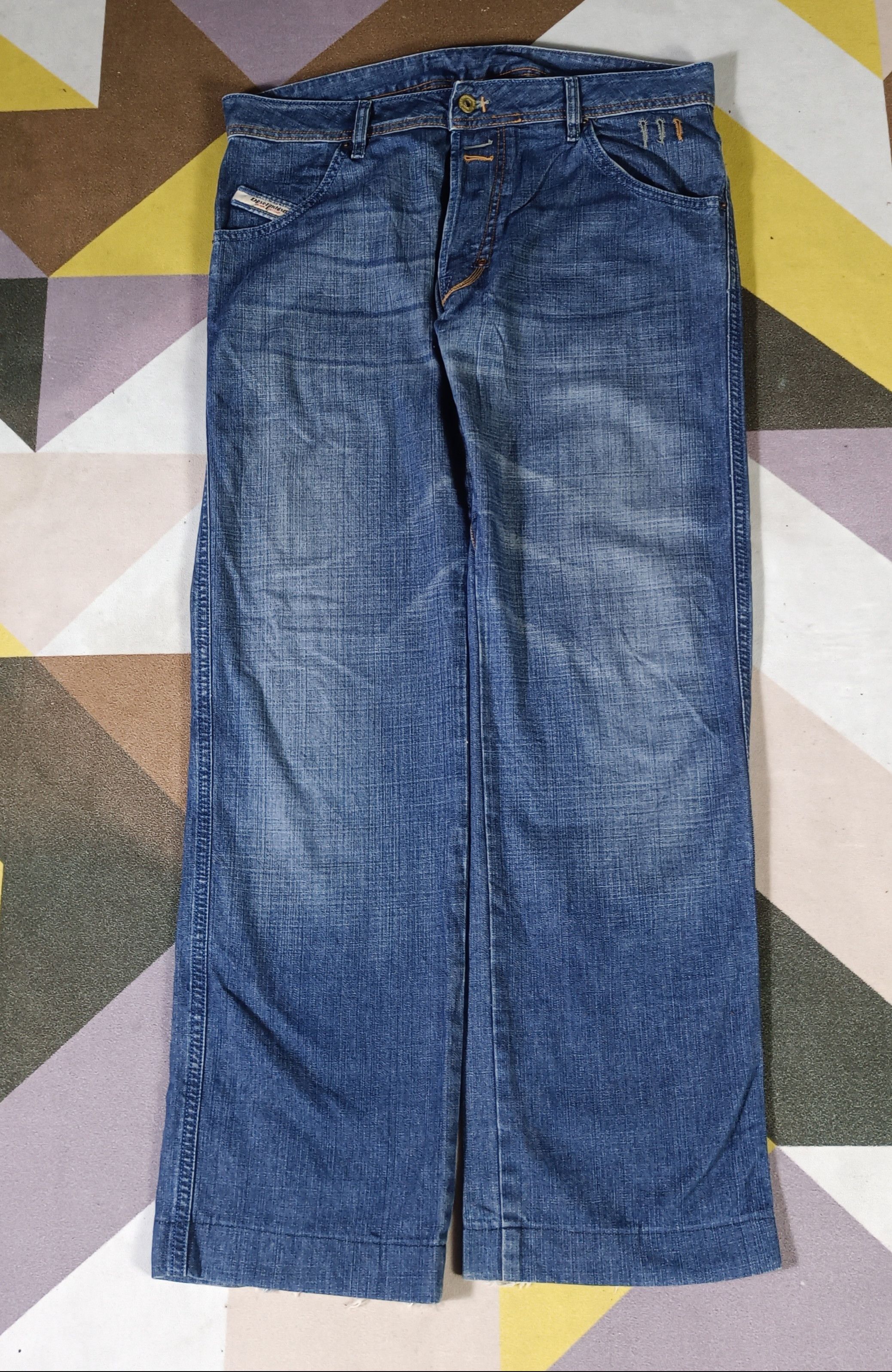 Diesel Diesel Algodao Pamuklu Loose Jeans Size US 34 / EU 50 - 3 Thumbnail
