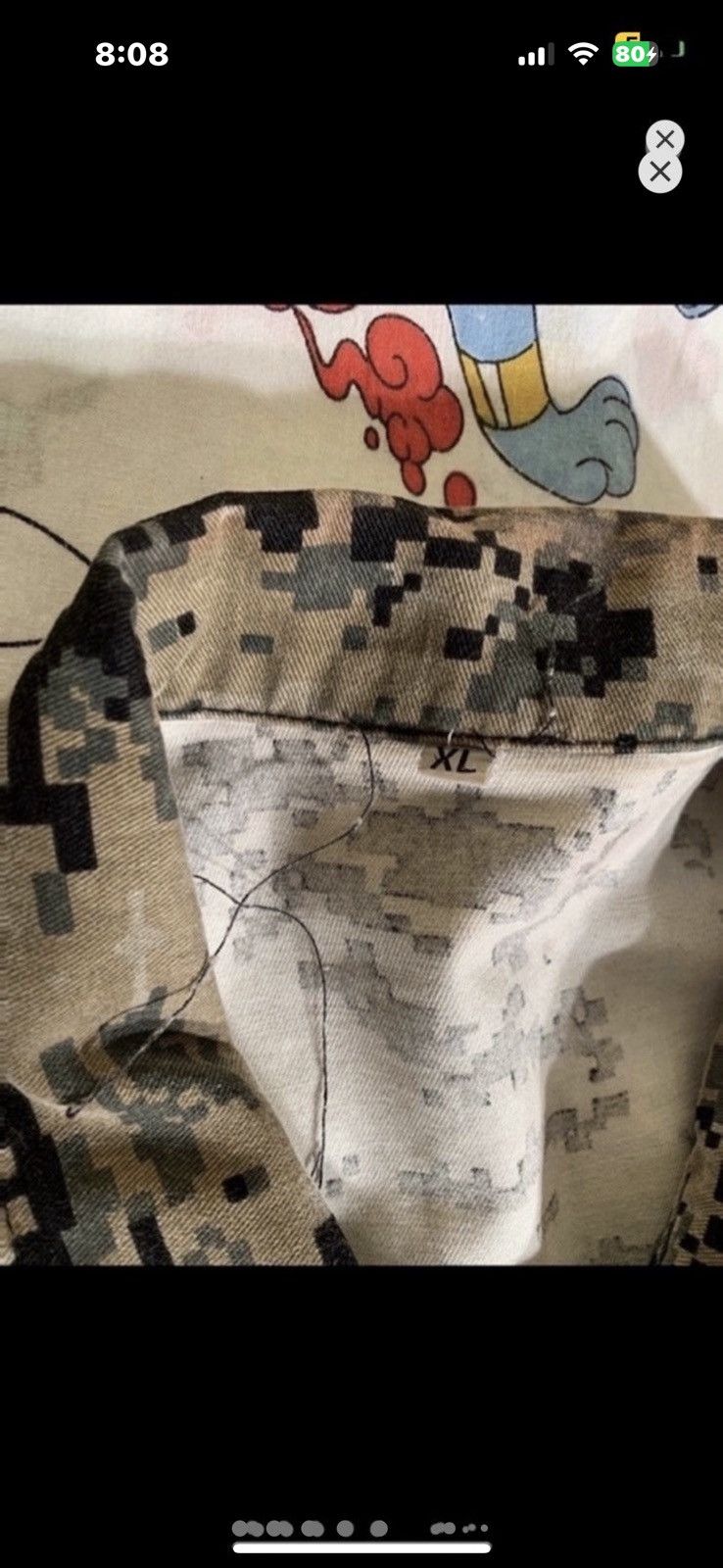 Vintage ***FINAL DROP***RARE 90s TACTICAL DIGI CAMO BUTTON JACKET XL Size US XL / EU 56 / 4 - 6 Thumbnail
