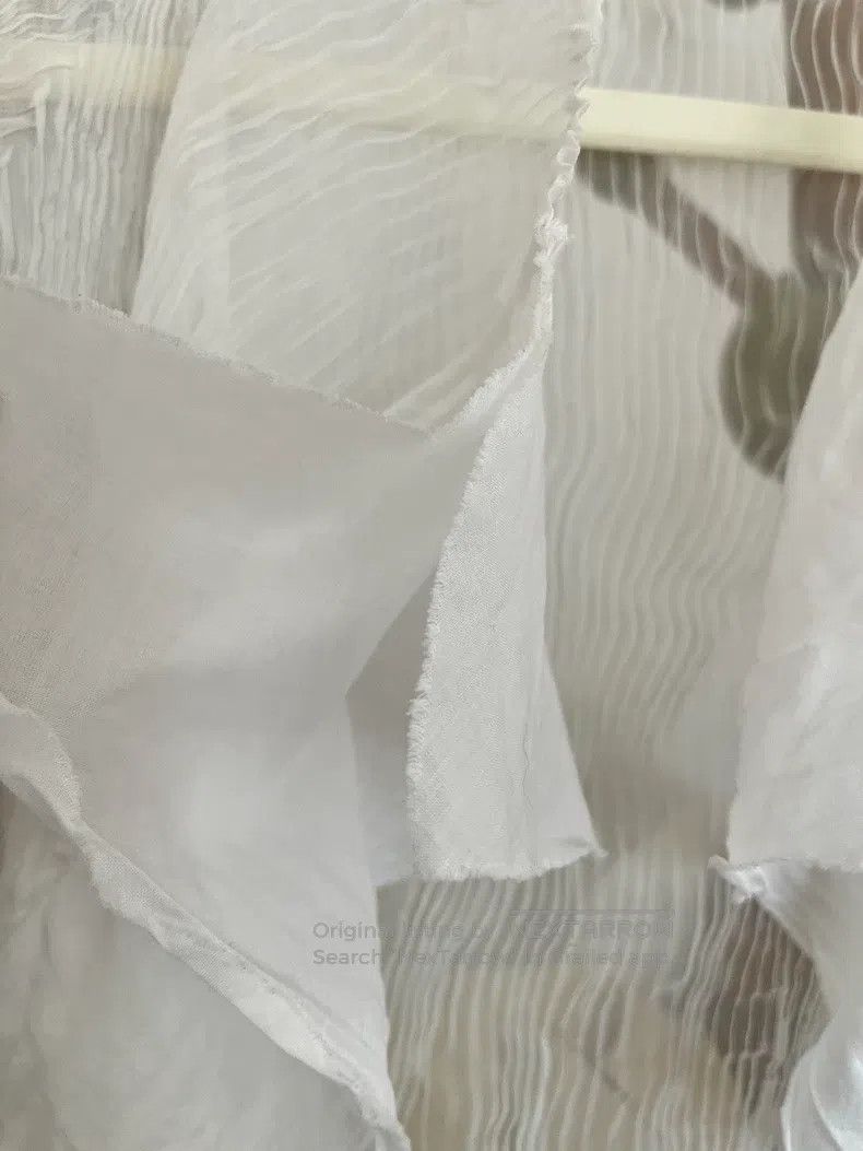 Issey Miyake Issey Miyake White Jacket Size S / US 4 / IT 40 - 4 Thumbnail