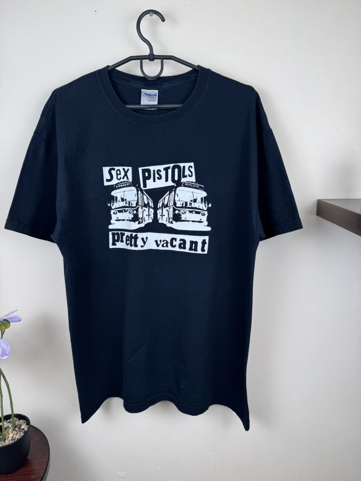 Other Vintage Sex Pistols Pretty Vacant T shirt Black Rock Band L Size US L / EU 52-54 / 3 - 5 Thumbnail