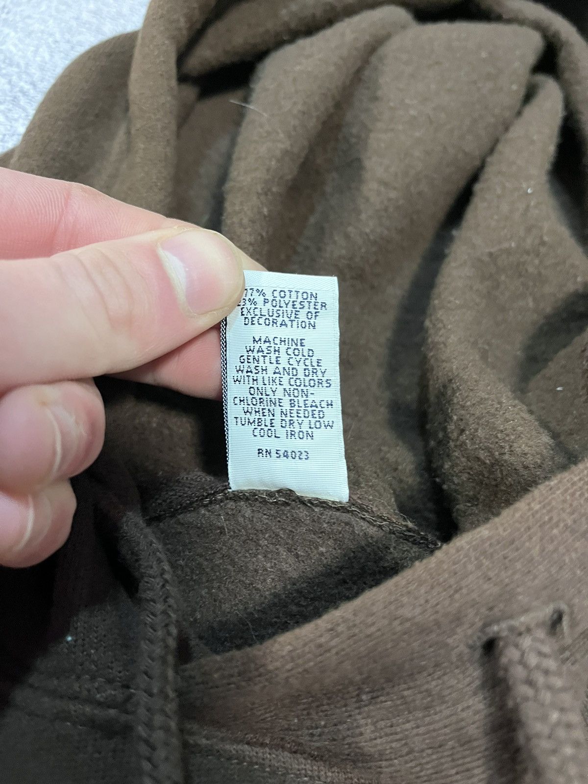 Gap Gap Mens Hoodie Jacket Brown Boogie Logo Baggy Size L Size US L / EU 52-54 / 3 - 6 Thumbnail