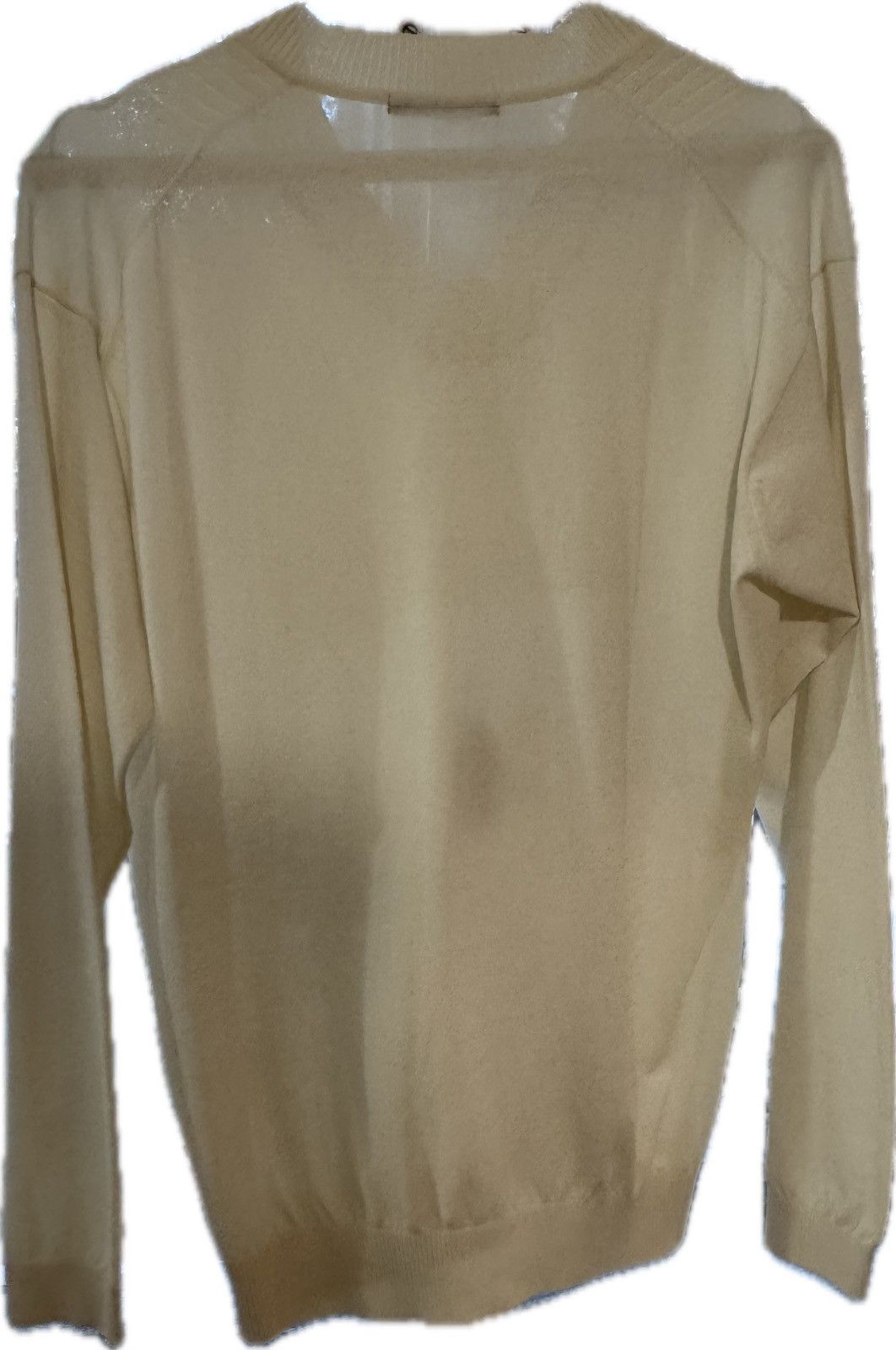 Issey Miyake Issey Miyake Cream Sweater Size US M / EU 48-50 / 2 - 2 Thumbnail