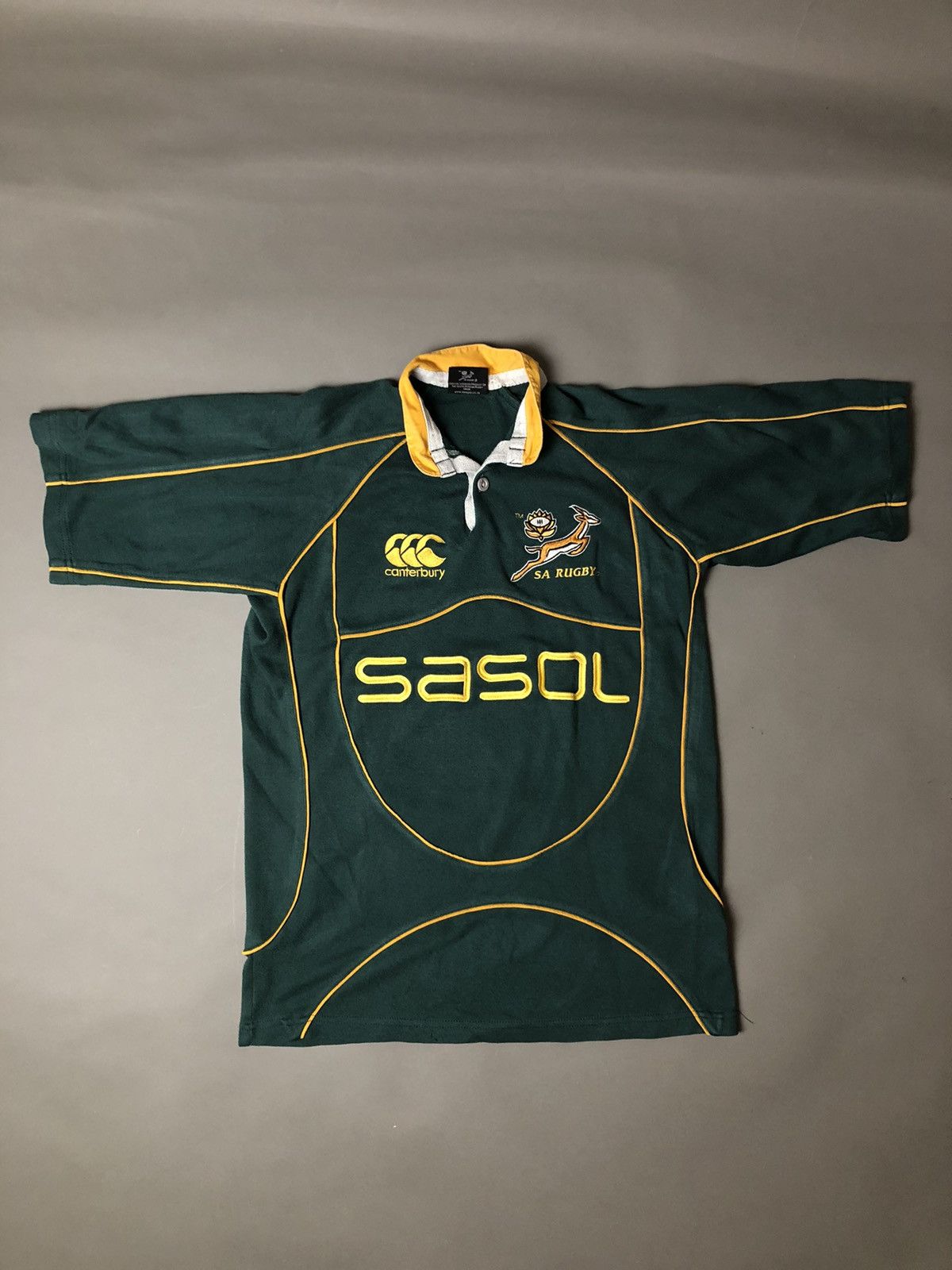 image of Canterbury Of New Zealand x Jersey South Africa National Team 2005 2006 Rugby Canterbury Jersey (Si