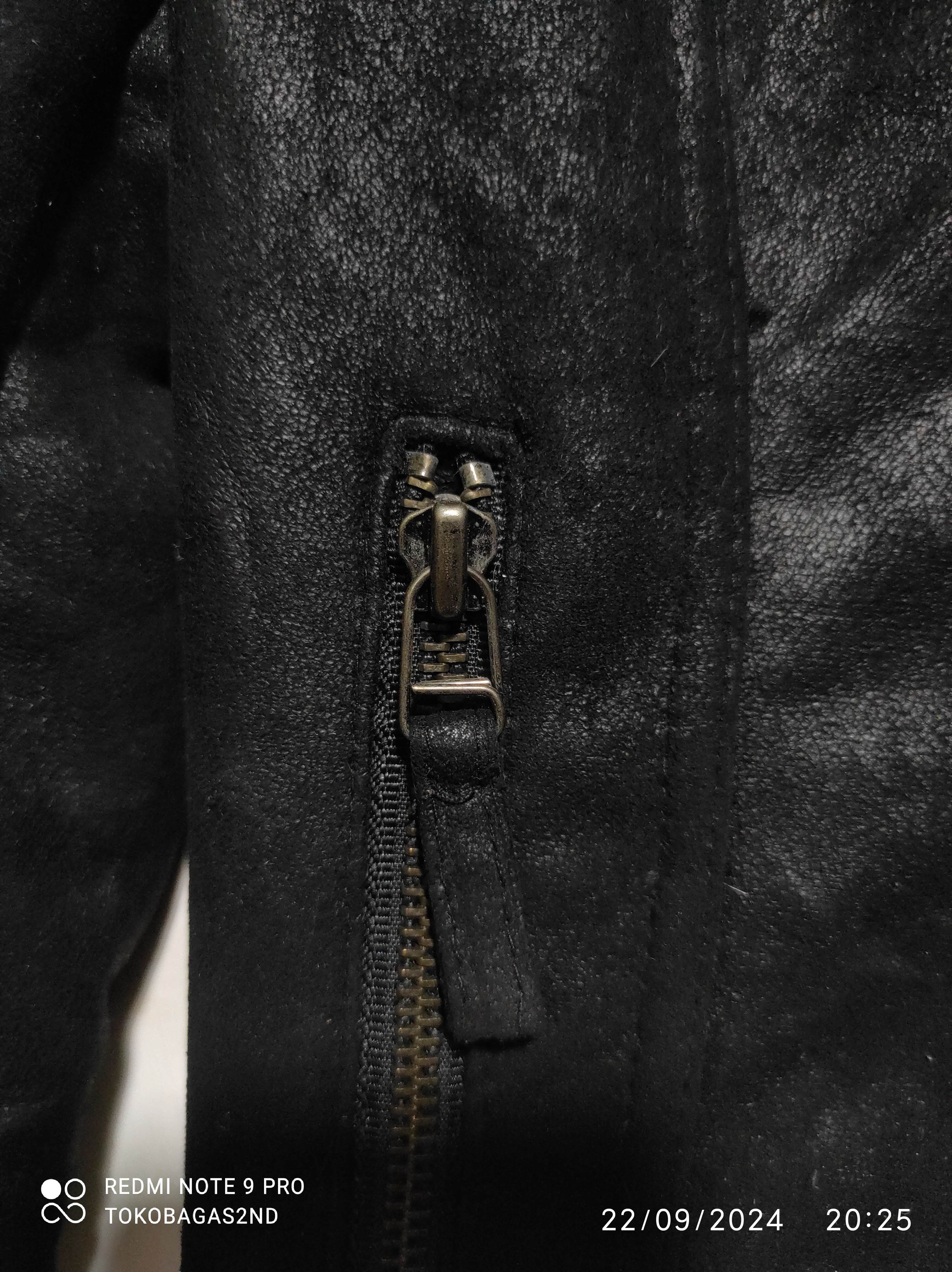 Le Grande Bleu (L.G.B.) Rachel Punk Ramones Suede Fur jacket i6w9 lgb style Size M / US 6-8 / IT 42-44 - 9 Thumbnail