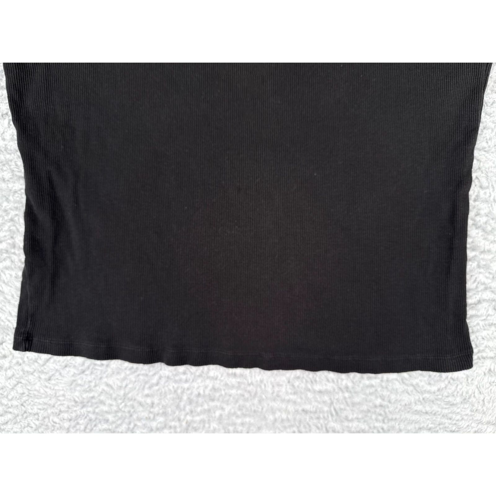 Ralph Lauren Lauren Ralph Lauren Black Tank Shirt Women 1X Floral Scoop Neck Cotton Size XL / US 12-14 / IT 48-50 - 5 Thumbnail