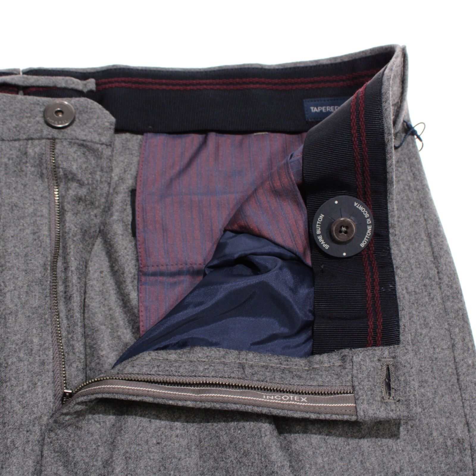 Incotex INCOTEX New with tags Dress Pants Size 40 US In Gray Size US 40 / EU 56 - 4 Thumbnail