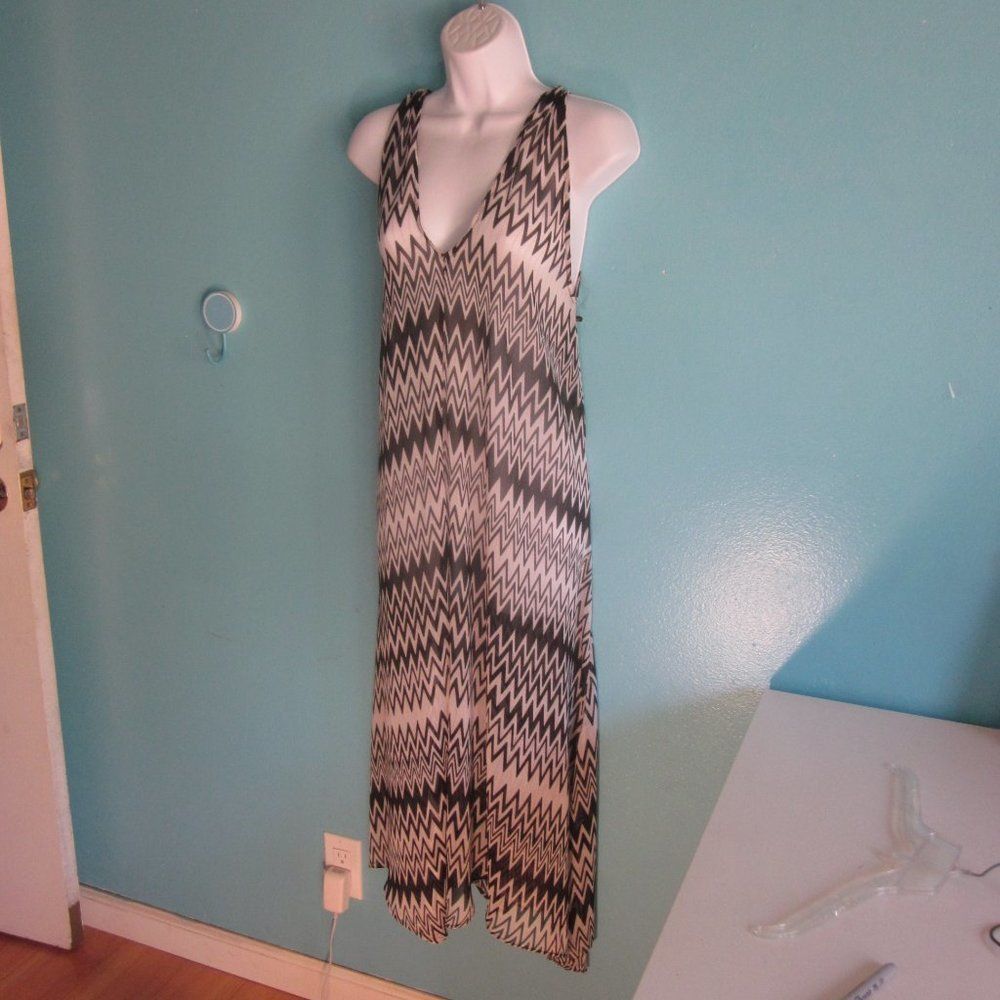 Other Josa Tulum Resort Sheer Midi Dress Summer Cover Up "One Size Size M / US 6-8 / IT 42-44 - 3 Thumbnail