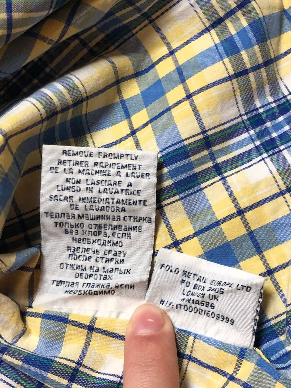 Polo Ralph Lauren Polo Ralph Lauren Classic Fit Button Up Shirt Size XL Size US XL / EU 56 / 4 - 5 Thumbnail