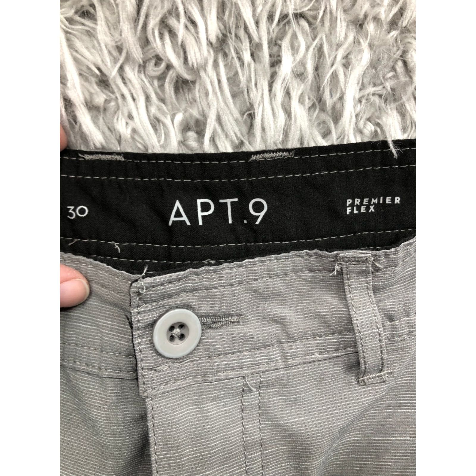 Apt. 9 Apt. 9 Permier Flex Shorts Mens Size 30 Mid Rise Dark Wash Olive Color Size US 30 / EU 46 - 6 Thumbnail