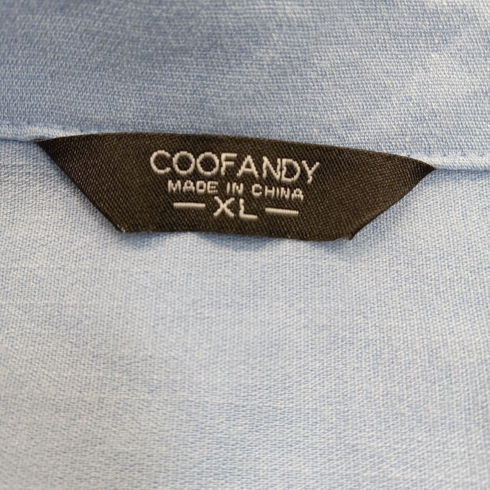 & Other Stories Coofandy Shirt XL Men's Cuban Guayabera Casual Short Sleeve Size US XL / EU 56 / 4 - 3 Thumbnail