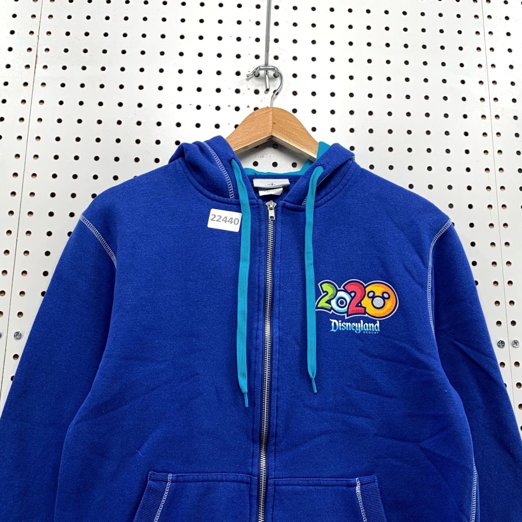 Disney Disney Disneyland Hoodie Royal Blue 2020 Adult Small Hoodie Size US S / EU 44-46 / 1 - 3 Thumbnail