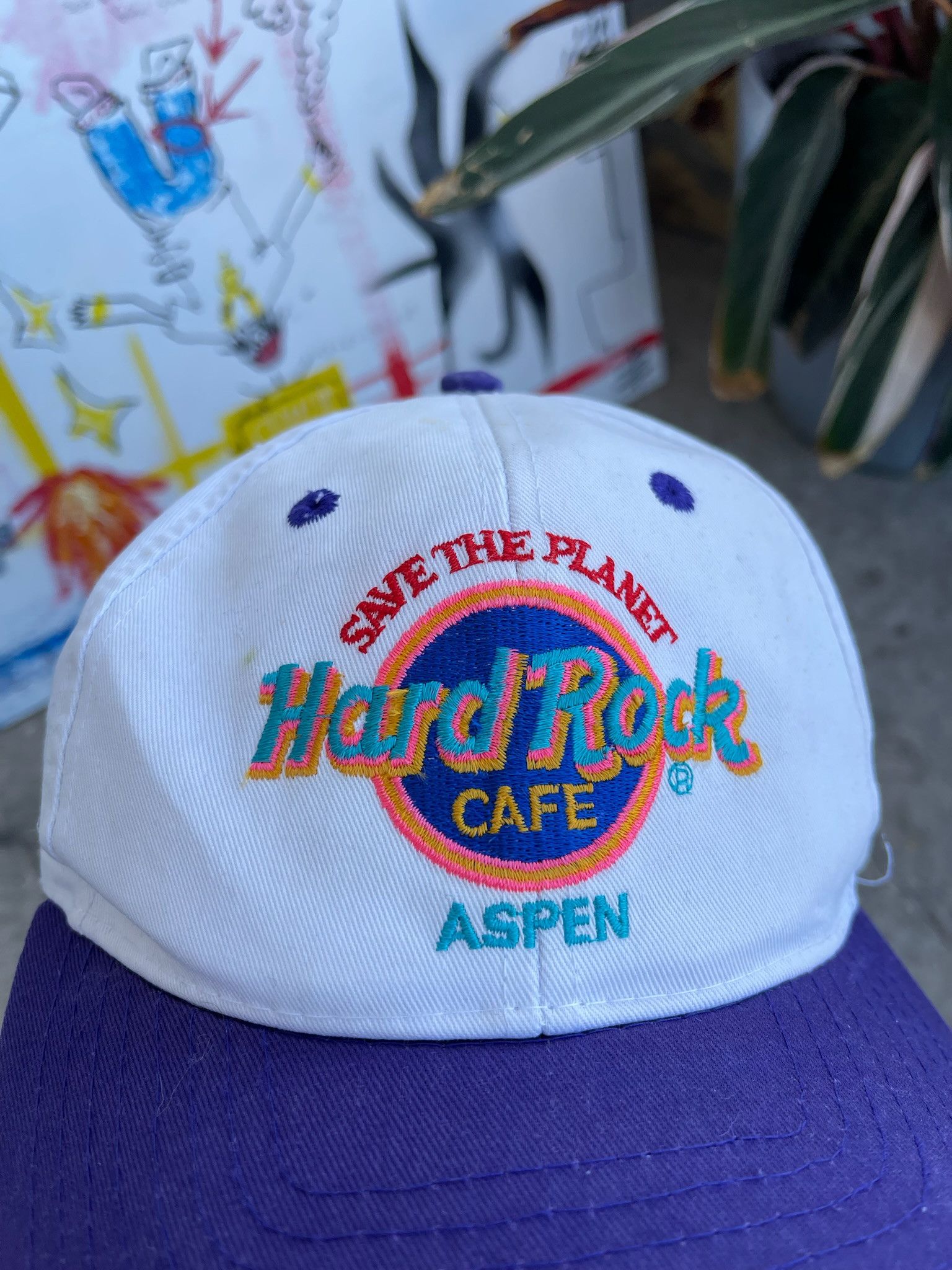 Hard Rock Cafe Hard Rock Cafe cap vintage 90s Size ONE SIZE - 6 Thumbnail