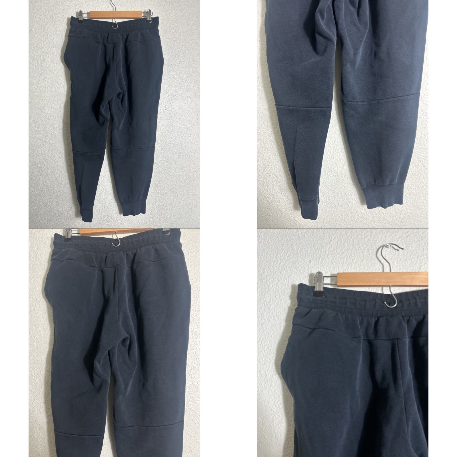 Nike Nike Jogger Sweatpants Women M Black BV3472-010 Tech Fleece Joggers 30x25 Size 32" / US 10 / IT 46 - 8 Thumbnail