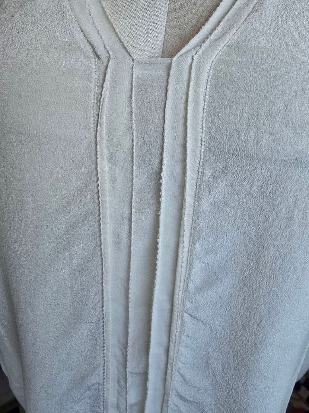 Vince Women's Vince White Sleeveless V-Neck Tank Top M Size M / US 6-8 / IT 42-44 - 6 Thumbnail
