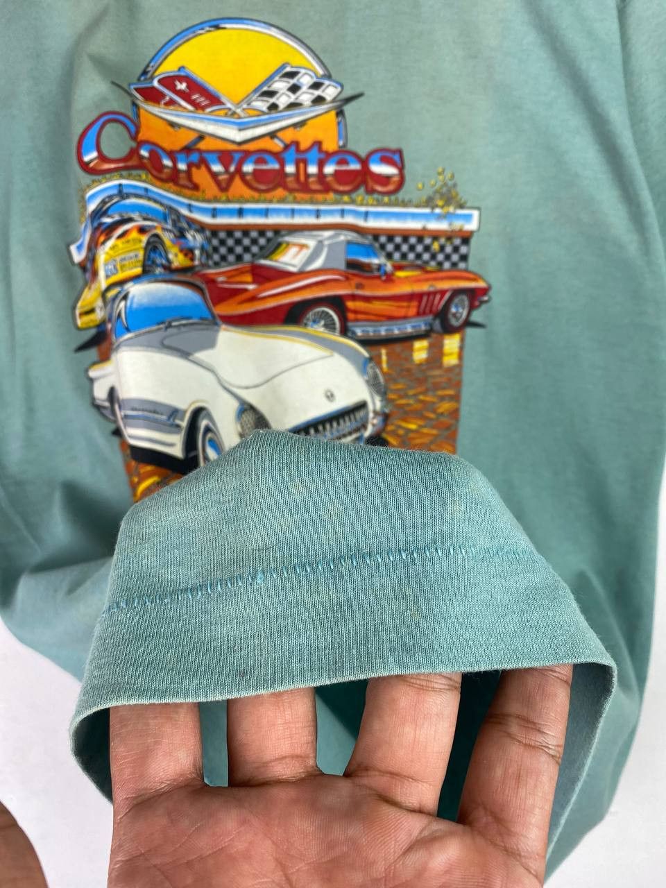 Chevrolet vintage corvette 1997 tee nice design Size US L / EU 52-54 / 3 - 8 Thumbnail