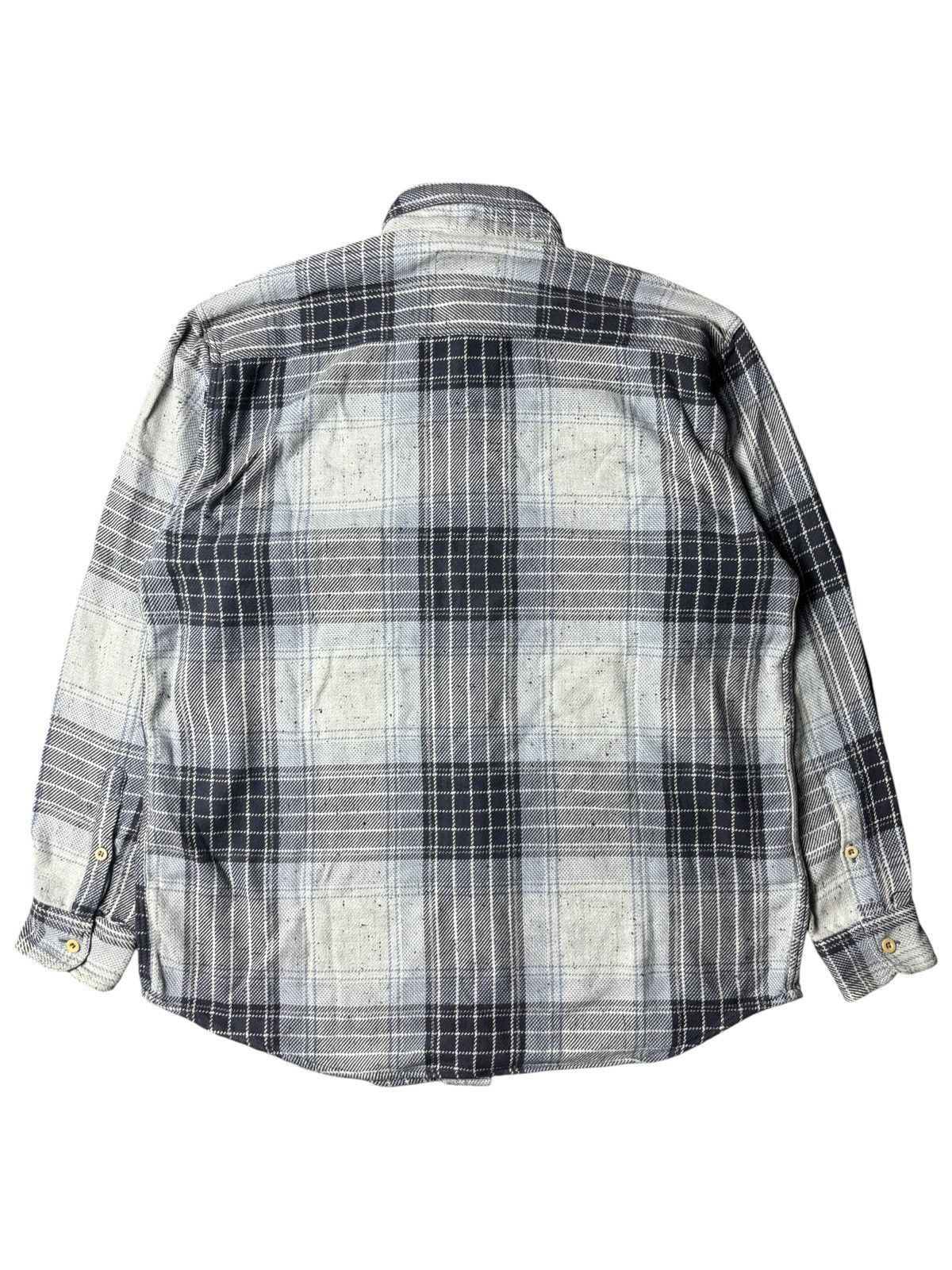 Armani 1990s Armani Jeans Flannel Harvard Shirt Size US L / EU 52-54 / 3 - 9 Thumbnail