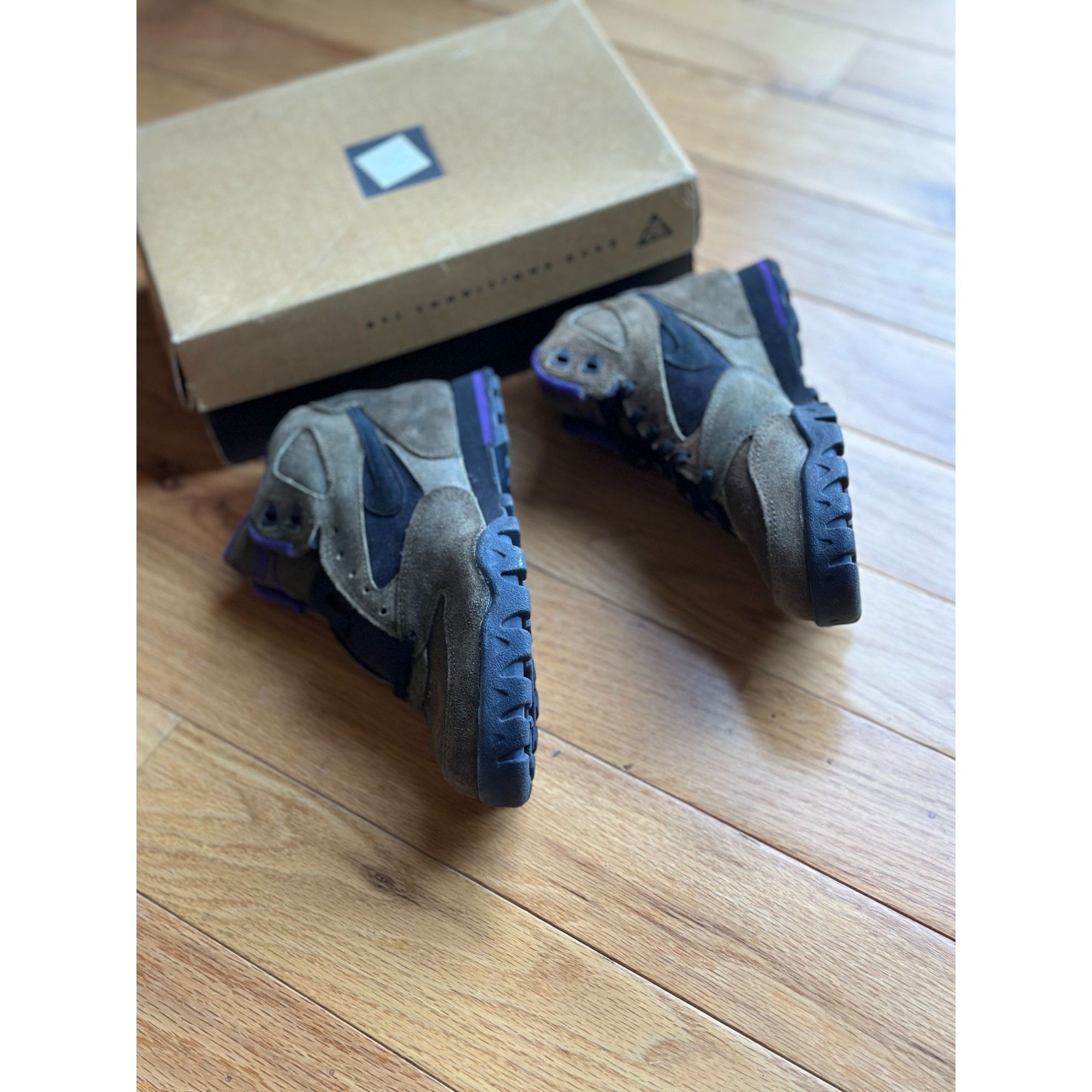Nike VINTAGE 1993 NIKE CALDERA HIKING BOOTS WOMENS SIZE 7W PURPLE Size US 7.5 / IT 37.5 - 10 Thumbnail