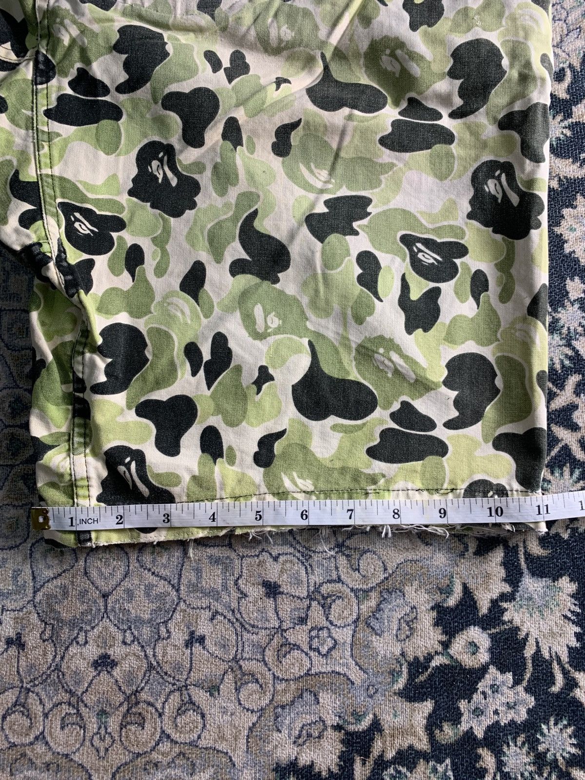 Japanese Brand A Bathing Ape Camo cargo short pant Size US 35 - 17 Thumbnail