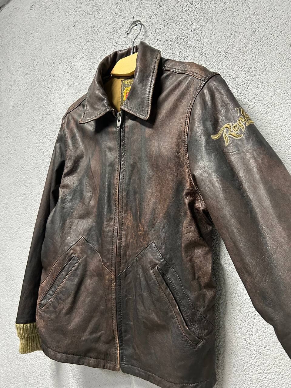 Replay Vintage Replay Hell Drivers Club mens leather jacket M Size US M / EU 48-50 / 2 - 2 Thumbnail