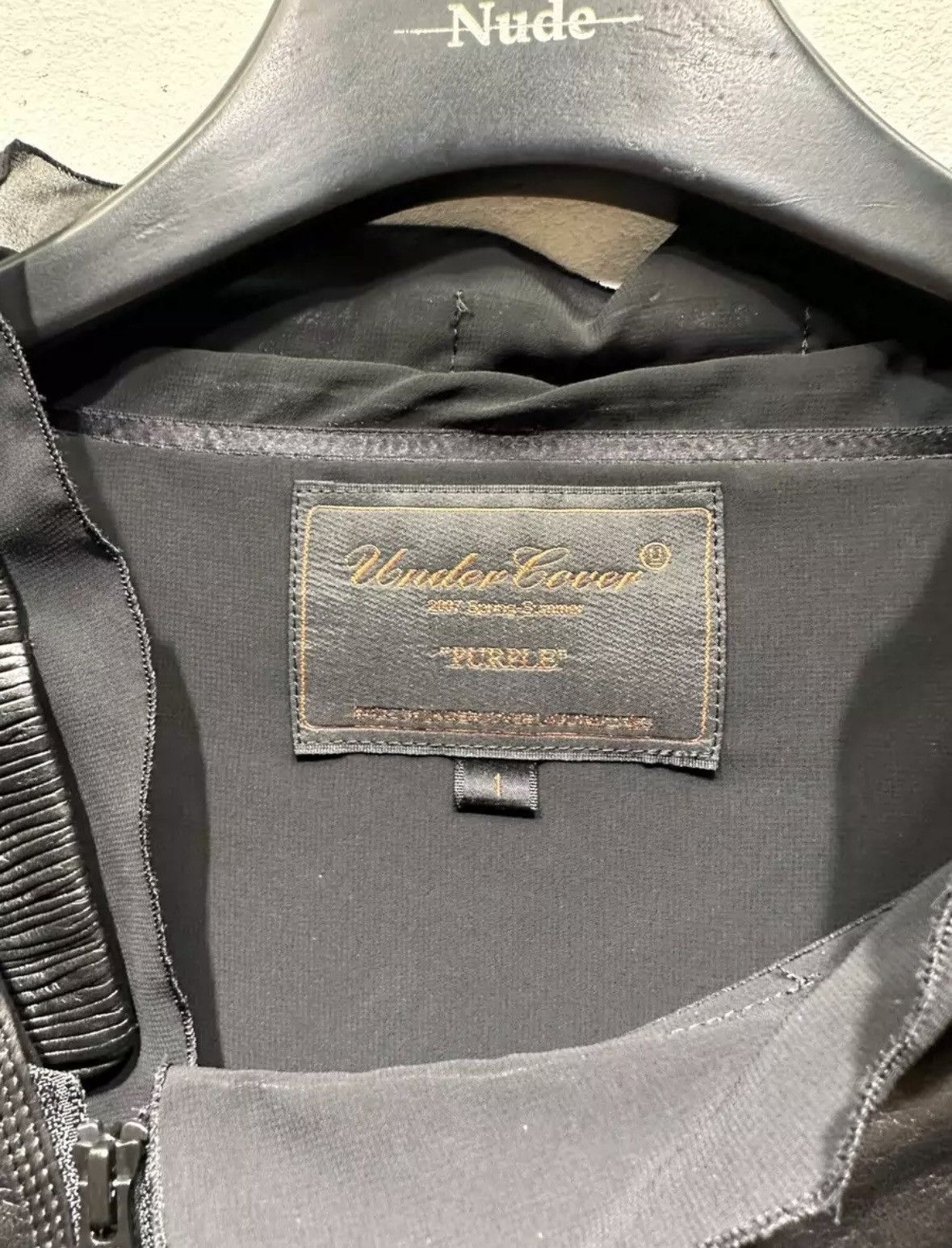 Undercover Undercover 07ss purple leather jacket Size US S / EU 44-46 / 1 - 5 Thumbnail