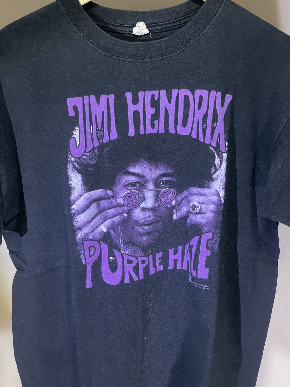 Vintage Jimmy Hendrix Vintage Tee Purple Haze Size US L / EU 52-54 / 3 - 2 Thumbnail