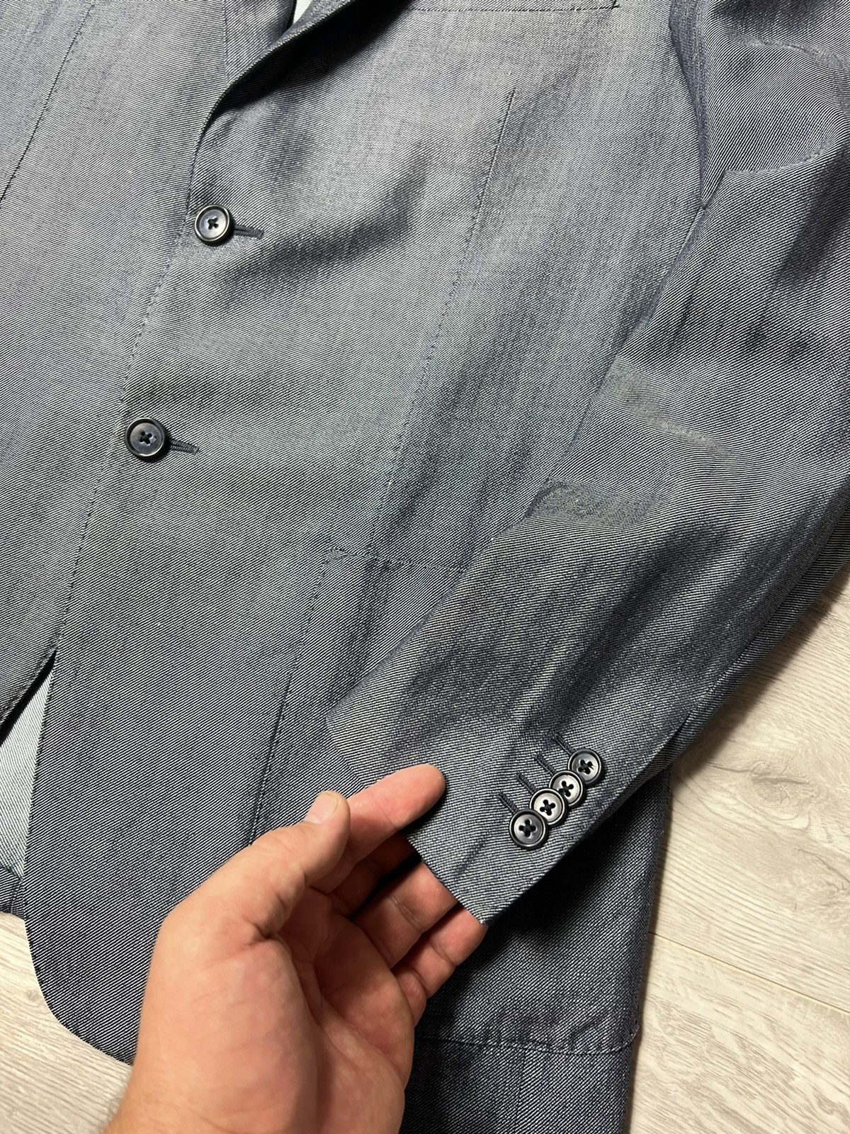 Corneliani Corneliani Mantua Cupro 100 Blazer Jacket 2 Button Size 50R Size 40R - 8 Thumbnail