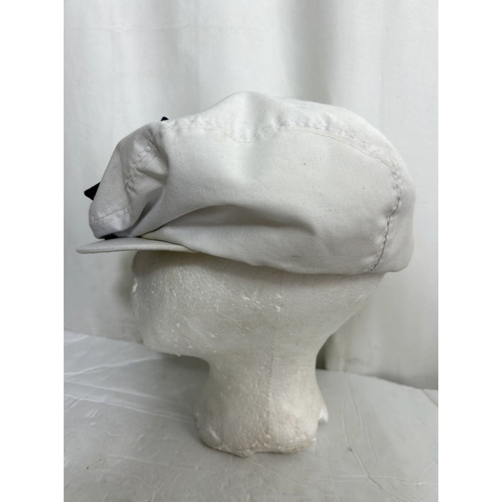 Vintage VINTAGE Dorfman Pacific Ivy Cap Newsboy Cap White 80s Sacramento Jazz Jubilee Cotton L Men Ivy Womens Mens Boys Girls Size ONE SIZE - 7 Thumbnail