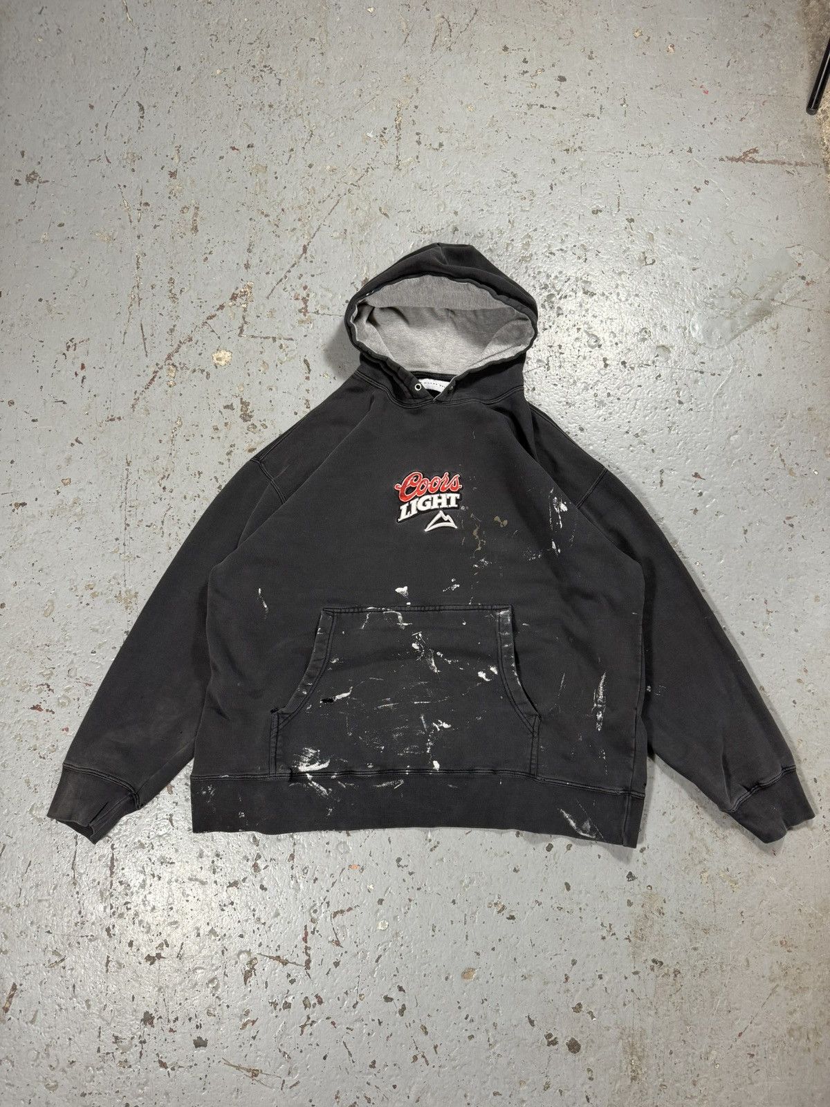 Other Vintage Distressed Thrashed Coors Light Painter Splas Hoodie Size US XL / EU 56 / 4 - 10 Thumbnail