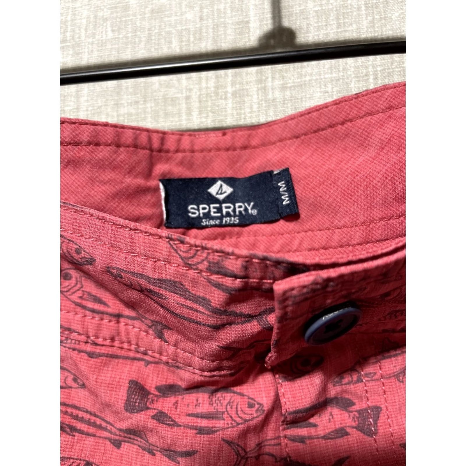 Sperry Sperry Shorts Mens M Red Board Performance Fishing Size US 31 - 5 Thumbnail