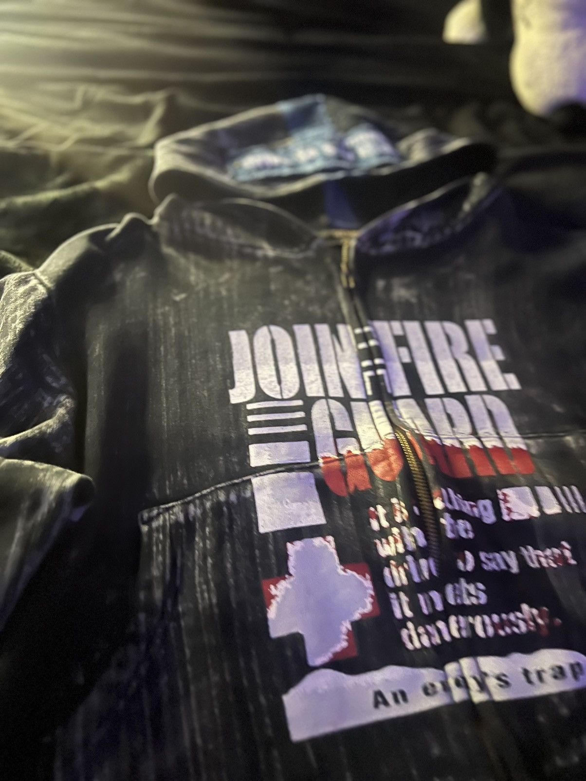 Sky Bomber Saditionaries Bondage Hoodie