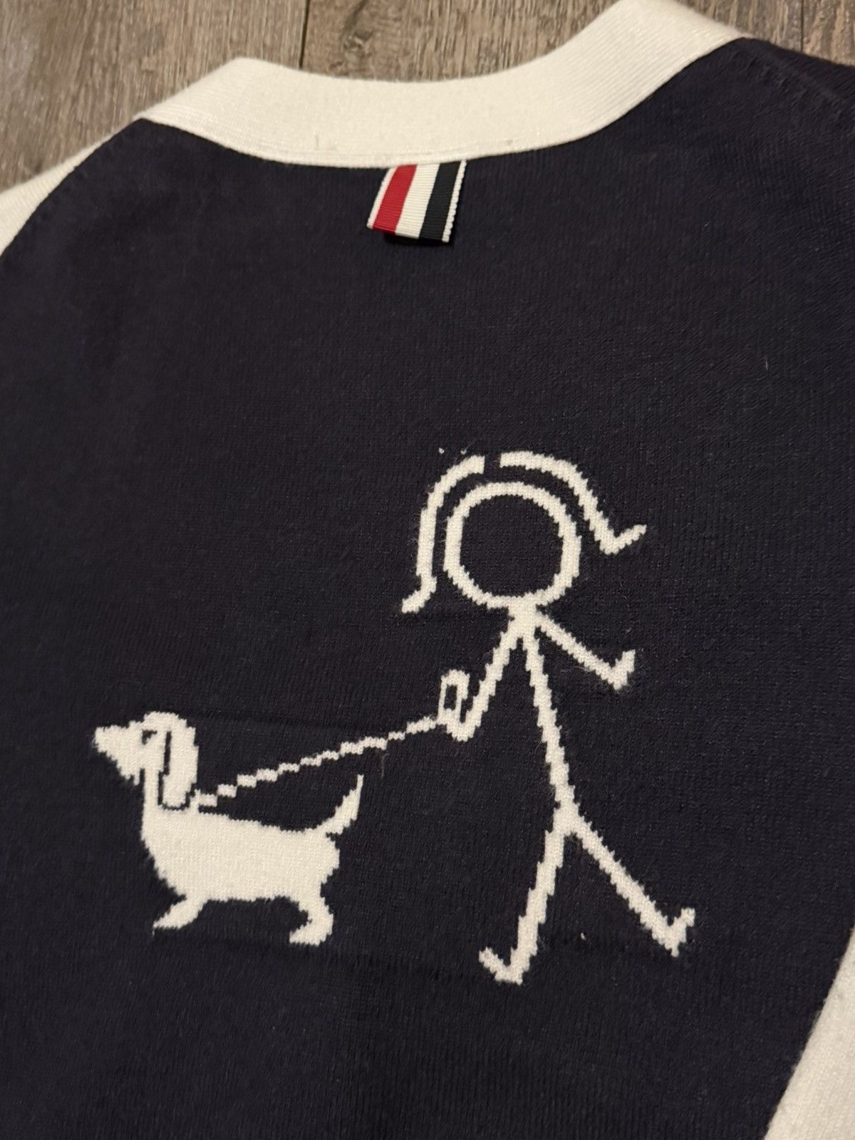Thom Browne Thom Browne Dachshund Puppy Cardigan size Medium Size M / US 6-8 / IT 42-44 - 3 Thumbnail